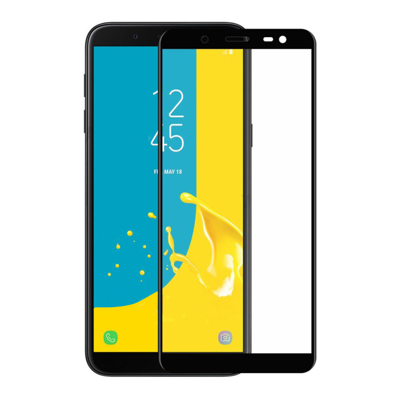 محافظ صفحه نمایش شیشه ای Full Cover مدل Samsung Galaxy A750 / J4 Core / J4 Plus / J6 Plus / J8 / A8 Plus / A6 Plus - اسپه کالا محافظ صفحه نمایش شیشه ای Full Cover مدل Samsung Galaxy A750 / J4 Core / J4 Plus / J6 Plus / J8 / A8 Plus / A6 Plus - تصویر 1