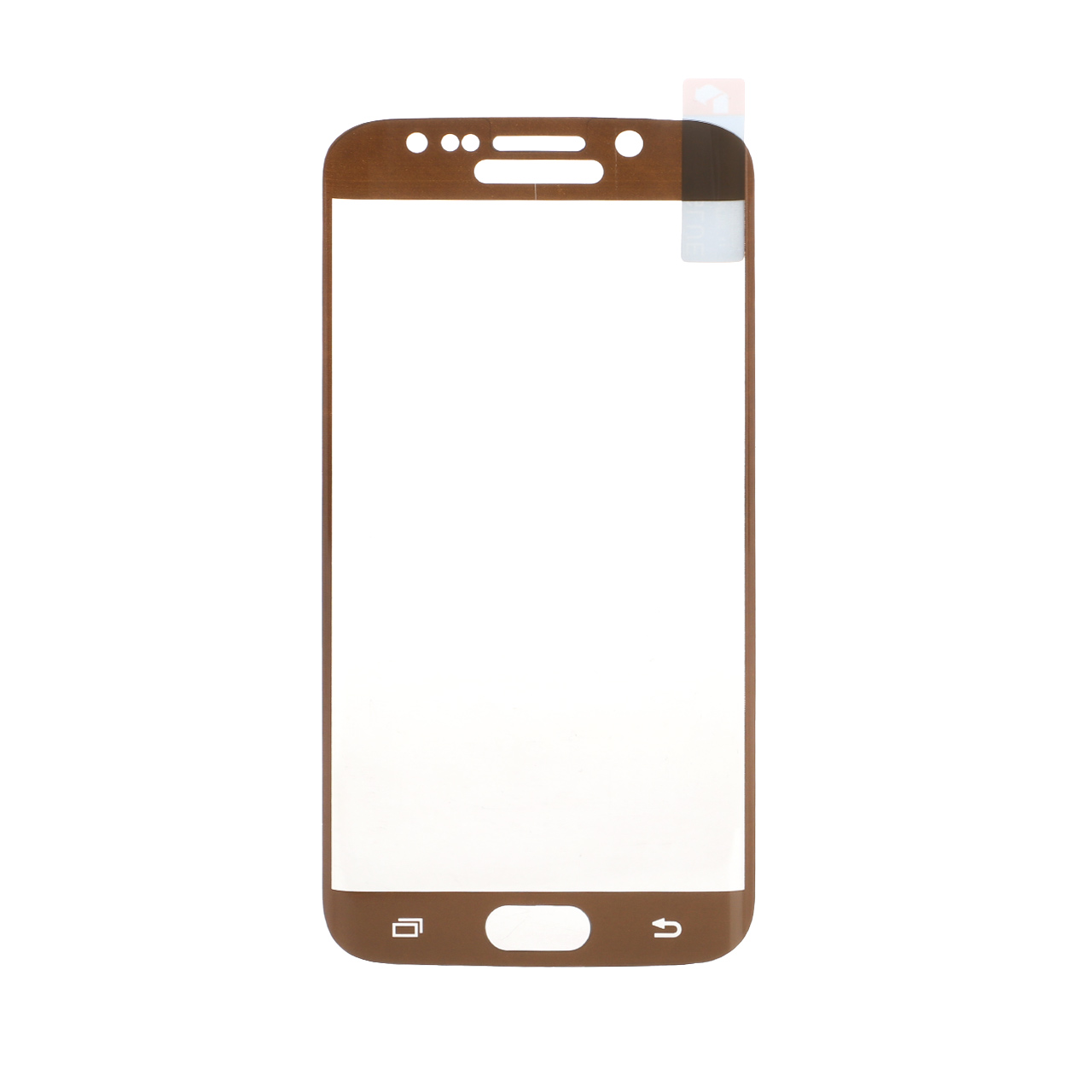 محافظ صفحه نمایش شیشه ای خم Samsung S6 EDGE - Full Cover - طلایی (بدون پک) - اسپه کالا محافظ صفحه نمایش شیشه ای خم Samsung S6 EDGE - Full Cover - طلایی (بدون پک) - تصویر 1