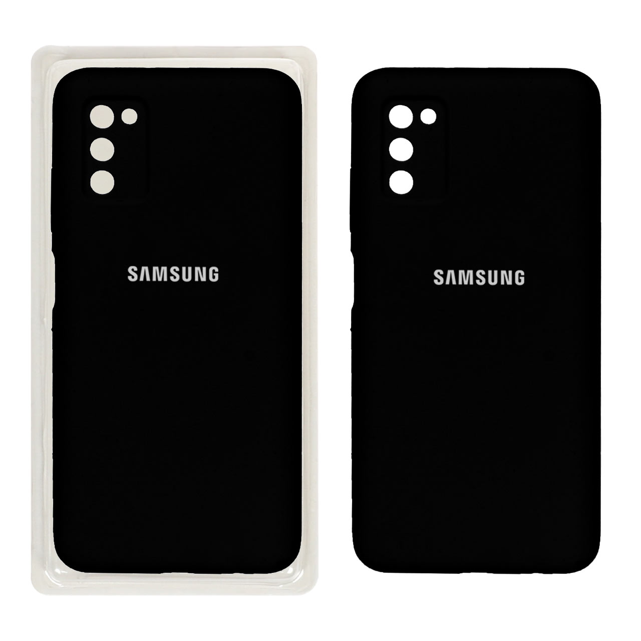 قاب سیلیکونی پاک کنی محافظ لنزدار اورجینال Samsung A02S/A03S - مشکی (پک اصلی) - اسپه کالا قاب سیلیکونی پاک کنی محافظ لنزدار اورجینال Samsung A02S/A03S - مشکی (پک اصلی) - تصویر 1