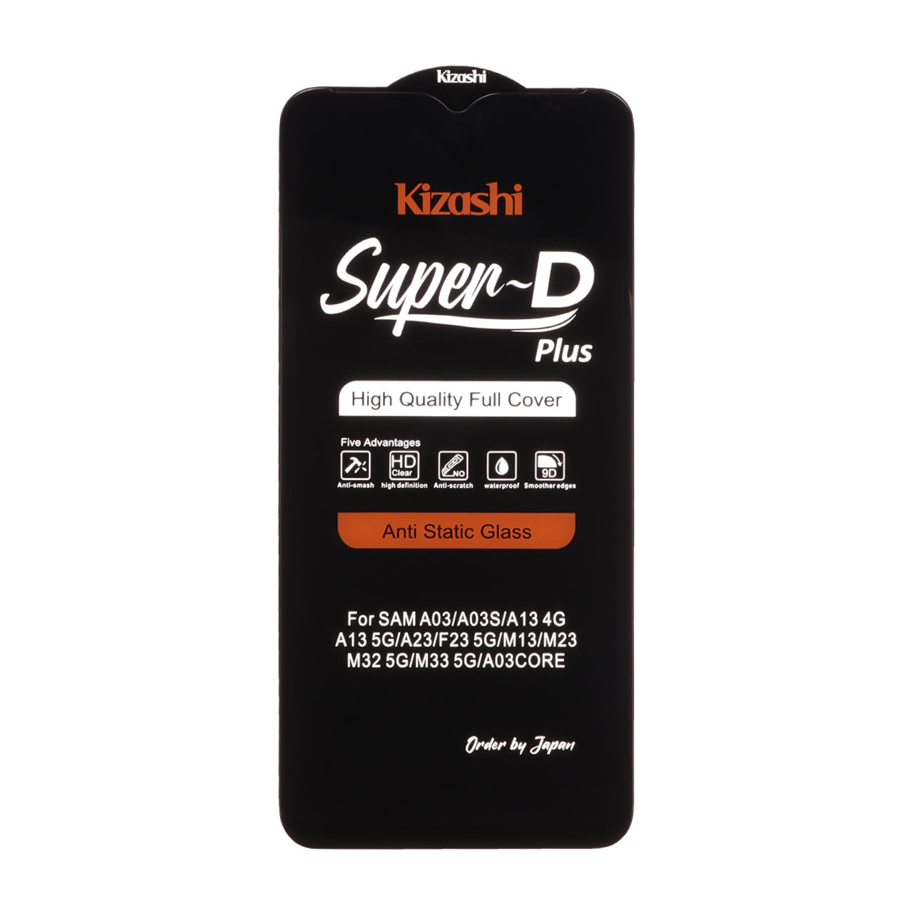 محافظ صفحه نمایش شیشه ای Full Cover SuperD Plus - Kizashi مدل Samsung A12 /A02 / A02S/ A03 / A03S / A03 CORE / A04 / A04S / A04E / A13 / A23 / A32 5G / M02 / M02S / M04 / M12 / M13 / M23 / M32 5G / M33 5G / F12 / F13 / F23 (بدون پک) - اسپه کالا محافظ صفحه نمایش شیشه ای Full Cover SuperD Plus - Kizashi مدل Samsung A12 /A02 / A02S/ A03 / A03S / A03 CORE / A04 / A04S / A04E / A13 / A23 / A32 5G / M02 / M02S / M04 / M12 / M13 / M23 / M32 5G / M33 5G / F12 / F13 / F23 (بدون پک) - تصویر 1