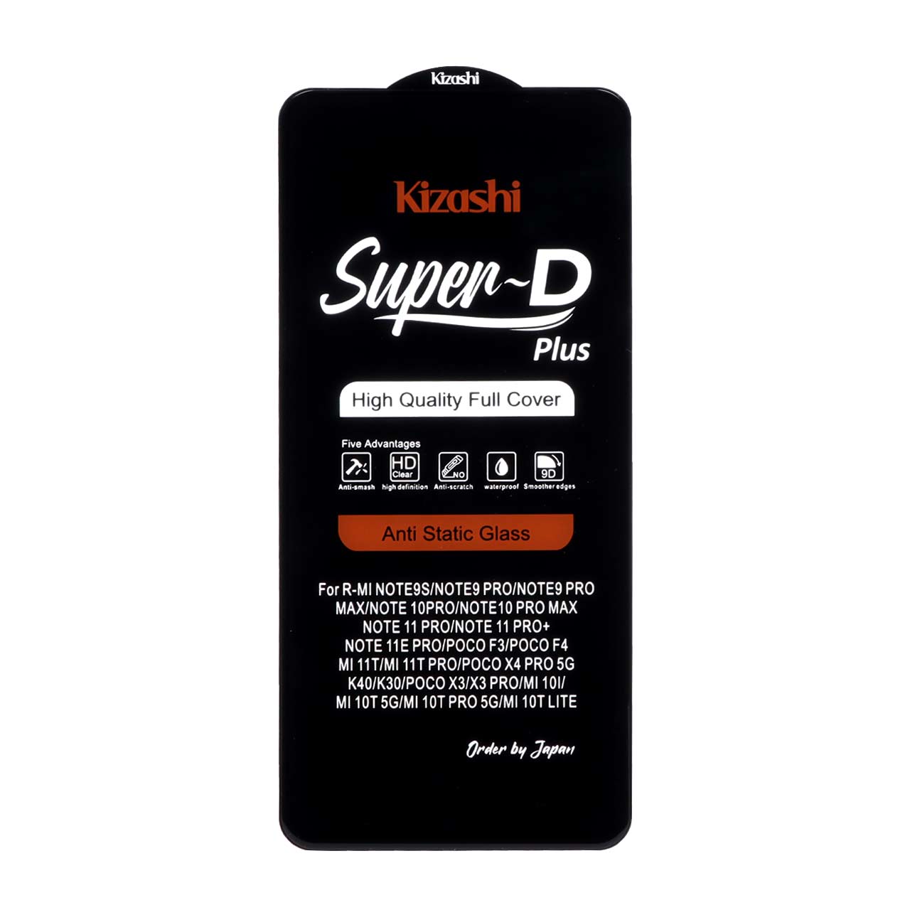 محافظ صفحه نمایش شیشه ای Full Cover SuperD Plus - Kizashi مدل Xiaomi Poco X3 / Poco X3 Pro / Redmi Note 9S / Redmi Note 9 Pro / Redmi Note 9 Pro Max / Poco F5 Pro / Mi 12T / Mi 12T Pro / Mi 11T / Mi 11T Pro / Mi 10T / Mi 10T Pro - اسپه کالا محافظ صفحه نمایش شیشه ای Full Cover SuperD Plus - Kizashi مدل Xiaomi Poco X3 / Poco X3 Pro / Redmi Note 9S / Redmi Note 9 Pro / Redmi Note 9 Pro Max / Poco F5 Pro / Mi 12T / Mi 12T Pro / Mi 11T / Mi 11T Pro / Mi 10T / Mi 10T Pro - تصویر 1