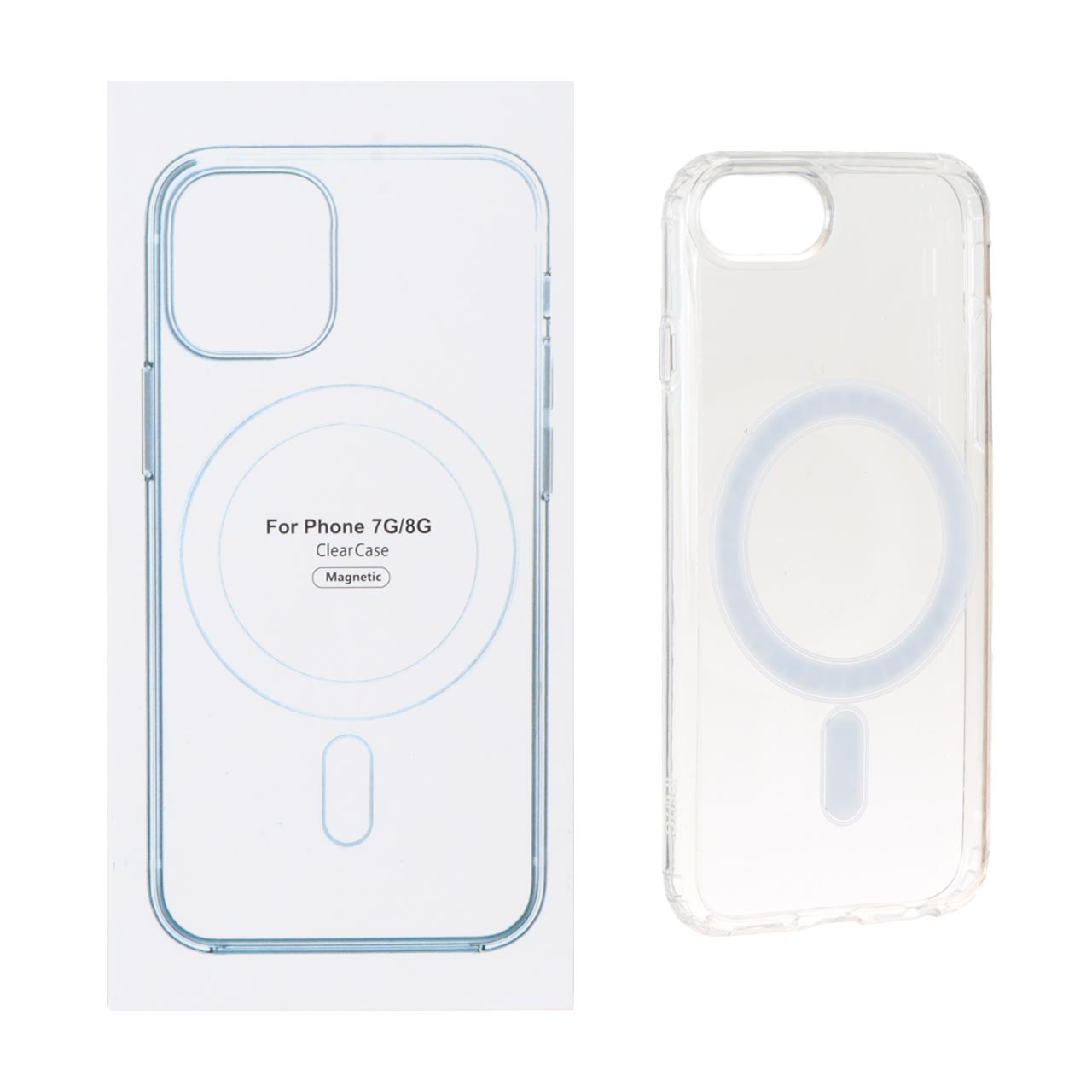 قاب شفاف Apple iPhone 7 / 8 / SE 2020 با قابلیت شارژ MagSafe (پک دار) - اسپه کالا قاب شفاف Apple iPhone 7 / 8 / SE 2020 با قابلیت شارژ MagSafe (پک دار) - تصویر 1