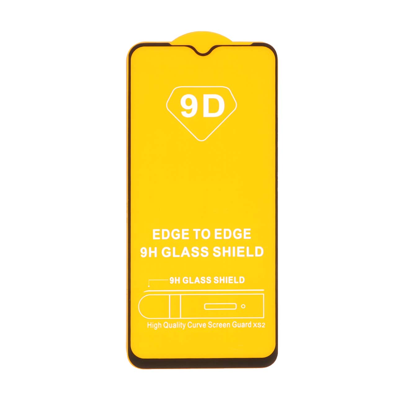 محافظ صفحه نمایش شیشه ای مشکی Samsung A20s - Full Cover 9D - اسپه کالا محافظ صفحه نمایش شیشه ای مشکی Samsung A20s - Full Cover 9D - تصویر 1