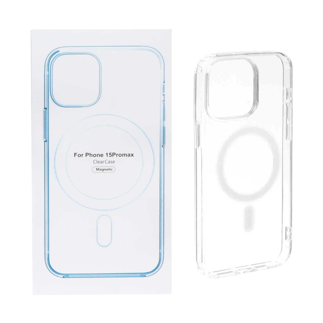 قاب شفاف Apple iphone 15 Pro Max با قابلیت شارژ MagSafe (پک دار) - اسپه کالا قاب شفاف Apple iphone 15 Pro Max با قابلیت شارژ MagSafe (پک دار) - تصویر 1