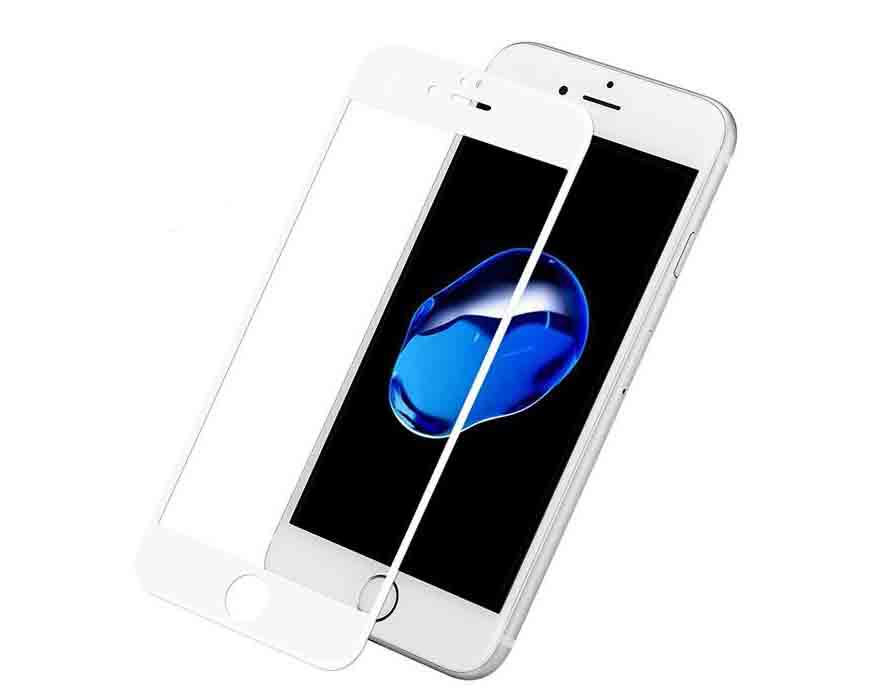محافظ صفحه نمایش شیشه ای Apple iPhone 5 / 5S - Full Cover - سفید (بدون پک) - اسپه کالا محافظ صفحه نمایش شیشه ای Apple iPhone 5 / 5S - Full Cover - سفید (بدون پک) - تصویر 1