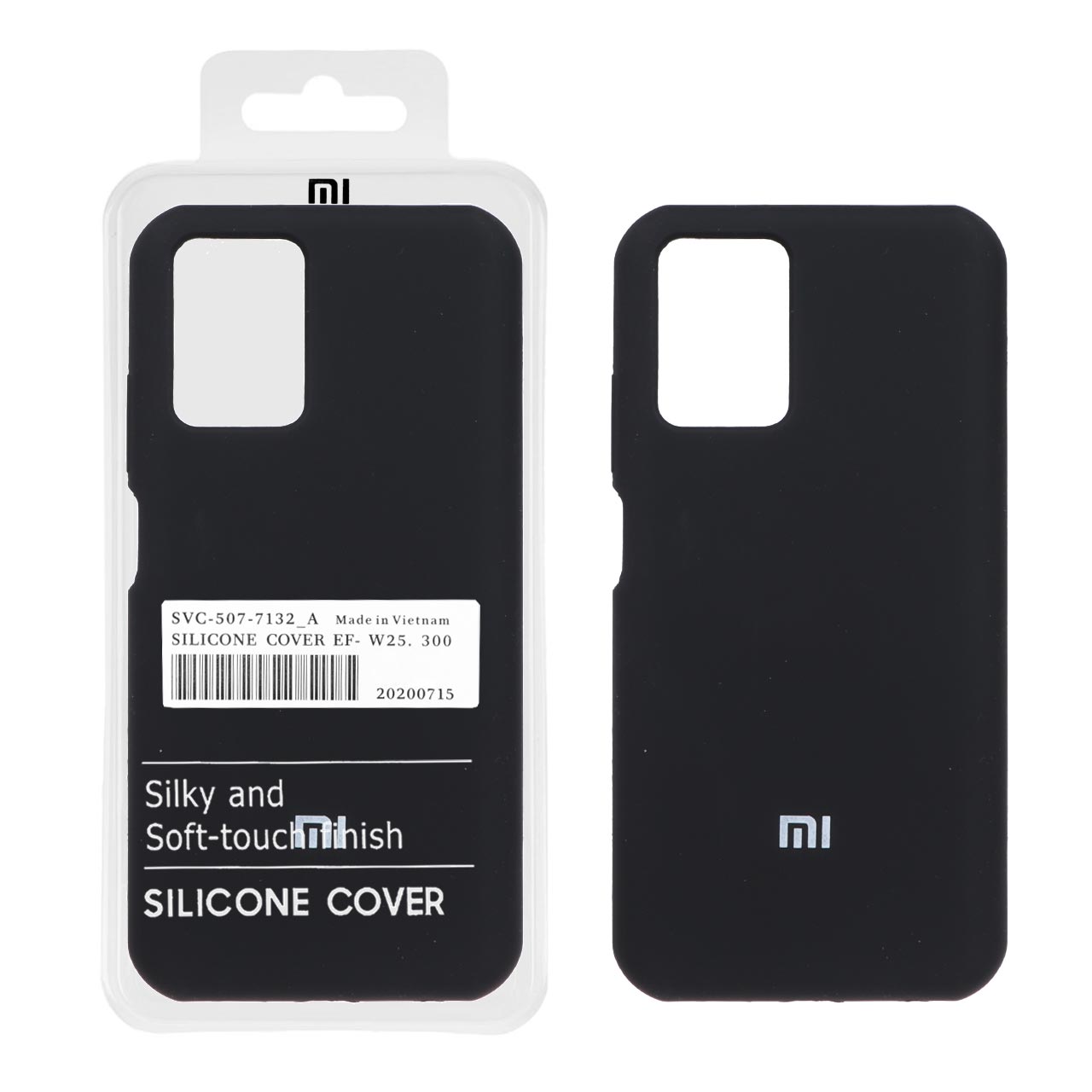 1042980 قاب سیلیکونی پاک کنی اورجینال درجه یک Xiaomi Redmi Note 10 4G / Redmi Note 10S / Poco M5S - مشکی (پک دار) - تصویر 1