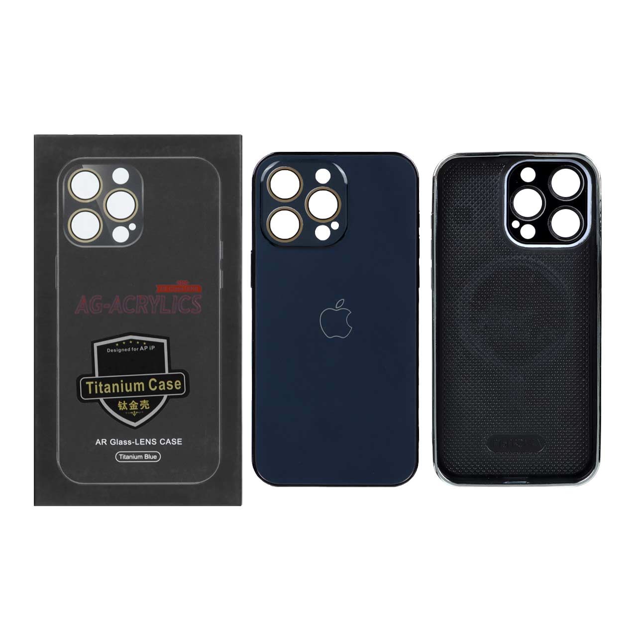 قاب AG ACRYLICS محافظ لنز گلس Magsafe مدل Apple iPhone 15 Pro Max - مشکی (پک دار) - اسپه کالا قاب AG ACRYLICS محافظ لنز گلس Magsafe مدل Apple iPhone 15 Pro Max - مشکی (پک دار) - تصویر 1