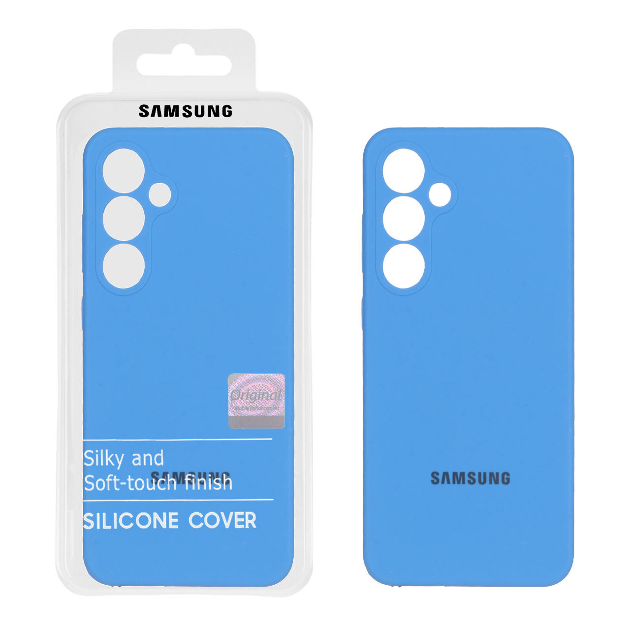 قاب سیلیکونی پاک کنی اورجینال Master Quality مدل Samsung Galaxy S24 FE - آبی (پک دار) - اسپه کالا قاب سیلیکونی پاک کنی اورجینال Master Quality مدل Samsung Galaxy S24 FE - آبی (پک دار) - تصویر 1