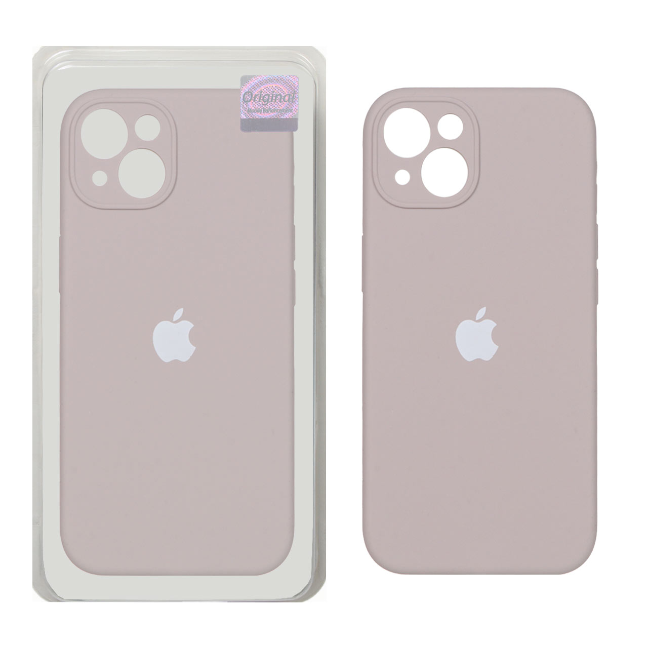 قاب سیلیکونی پاک کنی اورجینال Master Quality مدل Apple iPhone 13 / iPhone 14 - خاکی (پک دار) - اسپه کالا قاب سیلیکونی پاک کنی اورجینال Master Quality مدل Apple iPhone 13 / iPhone 14 - خاکی (پک دار) - تصویر 1