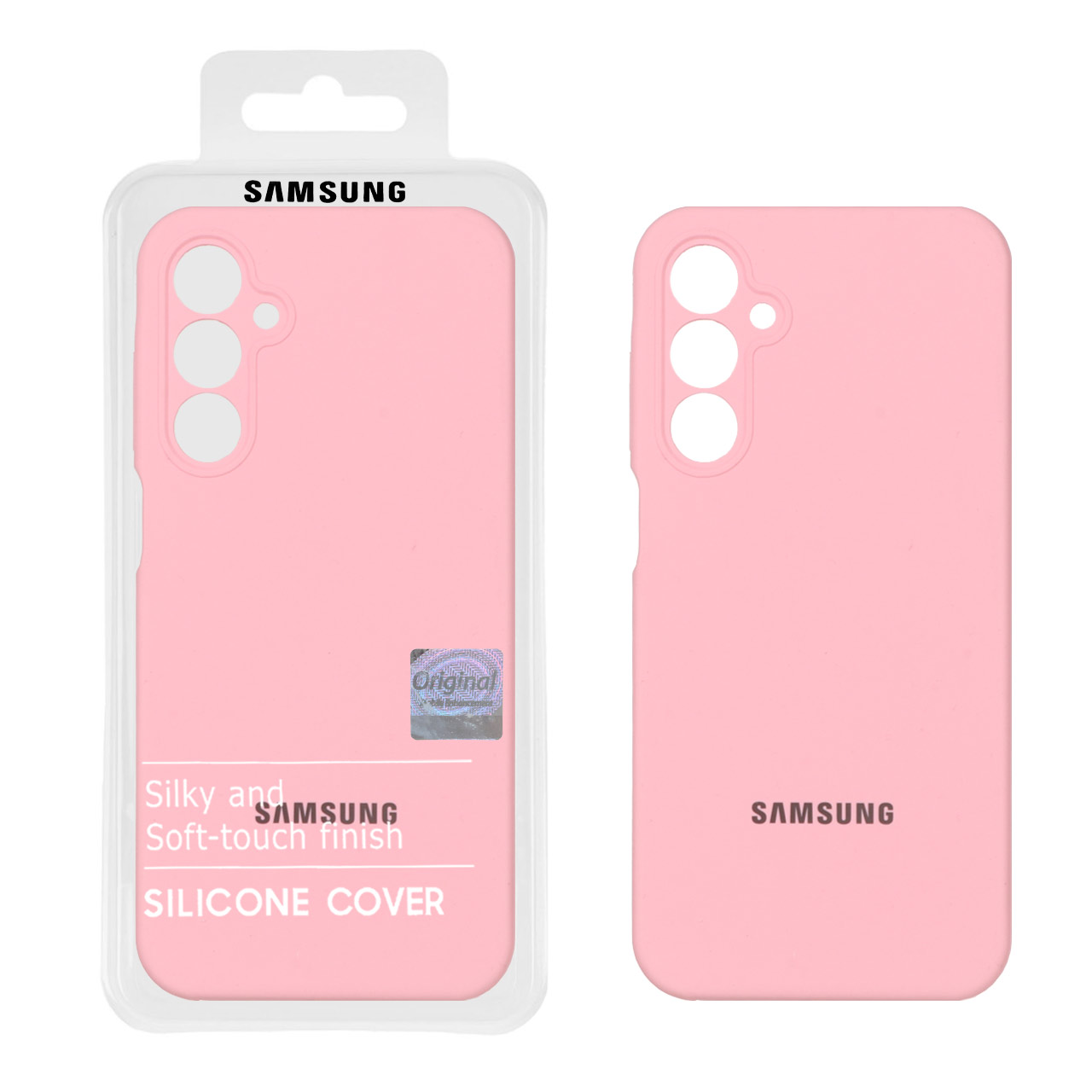 قاب سیلیکونی پاک کنی اورجینال Master Quality مدل Samsung Galaxy A25 5G - صورتی (پک دار) - اسپه کالا قاب سیلیکونی پاک کنی اورجینال Master Quality مدل Samsung Galaxy A25 5G - صورتی (پک دار) - تصویر 1