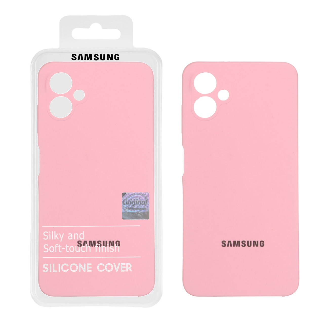قاب سیلیکونی پاک کنی اورجینال Master Quality مدل Samsung Galaxy A06 - صورتی (پک دار) - اسپه کالا قاب سیلیکونی پاک کنی اورجینال Master Quality مدل Samsung Galaxy A06 - صورتی (پک دار) - تصویر 1