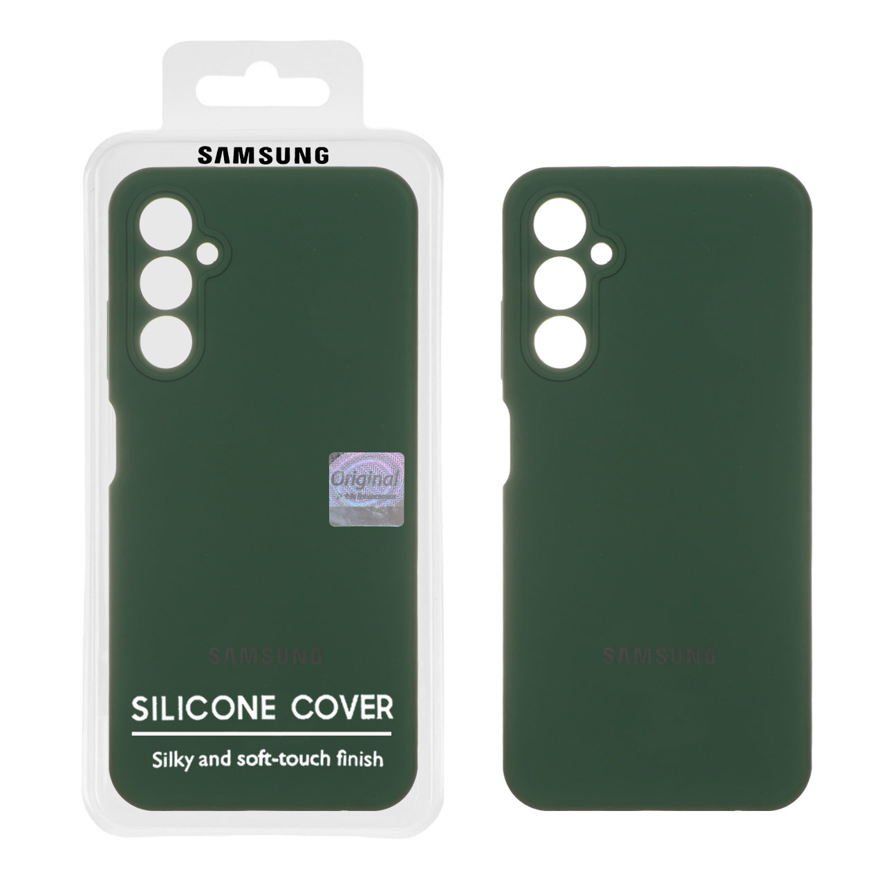 قاب سیلیکونی پاک کنی اورجینال Master Quality مدل Samsung Galaxy A05s / M14 4G / F14 4G - سبز تیره (پک دار) - اسپه کالا قاب سیلیکونی پاک کنی اورجینال Master Quality مدل Samsung Galaxy A05s / M14 4G / F14 4G - سبز تیره (پک دار) - تصویر 1