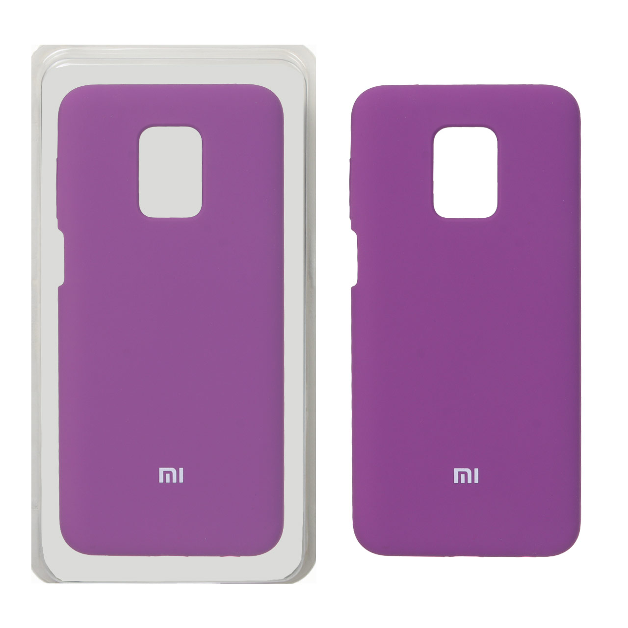 1331954 قاب سیلیکونی پاک کنی اورجینال Xiaomi Redmi Note 9S / Redmi Note 9 Pro / Redmi Note 9 Pro Max - ارغوانی (پک دار) - تصویر 1