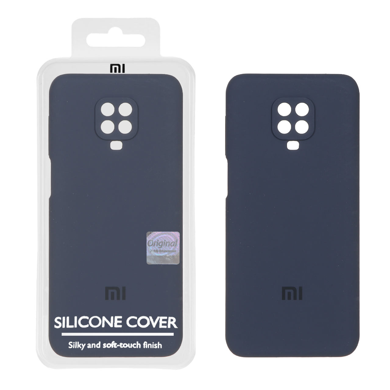 قاب سیلیکونی پاک کنی اورجینال Master Quality مدل Xiaomi Redmi Note 9S / Redmi Note 9 Pro / Redmi Note 9 Pro Max - سرمه ای (پک دار) - اسپه کالا قاب سیلیکونی پاک کنی اورجینال Master Quality مدل Xiaomi Redmi Note 9S / Redmi Note 9 Pro / Redmi Note 9 Pro Max - سرمه ای (پک دار) - تصویر 1
