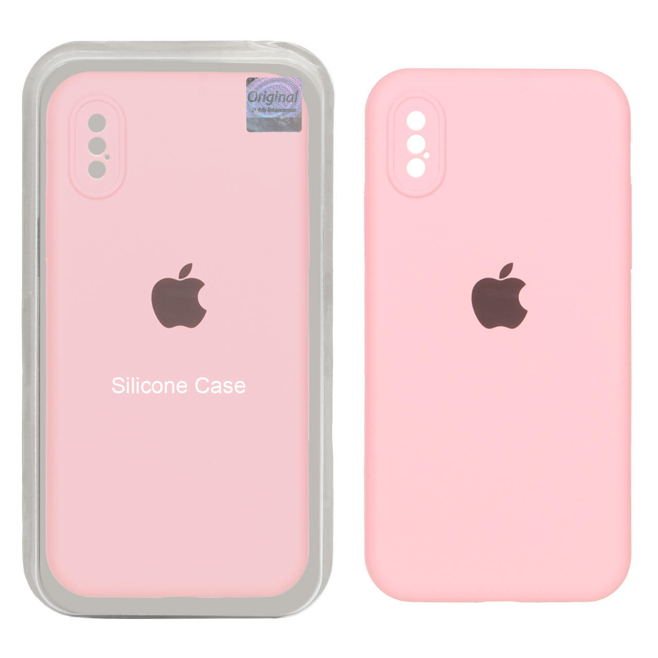 قاب سیلیکونی پاک کنی اورجینال Master Quality مدل Apple iPhone X / iPhone XS - صورتی (پک دار) - اسپه کالا قاب سیلیکونی پاک کنی اورجینال Master Quality مدل Apple iPhone X / iPhone XS - صورتی (پک دار) - تصویر 1