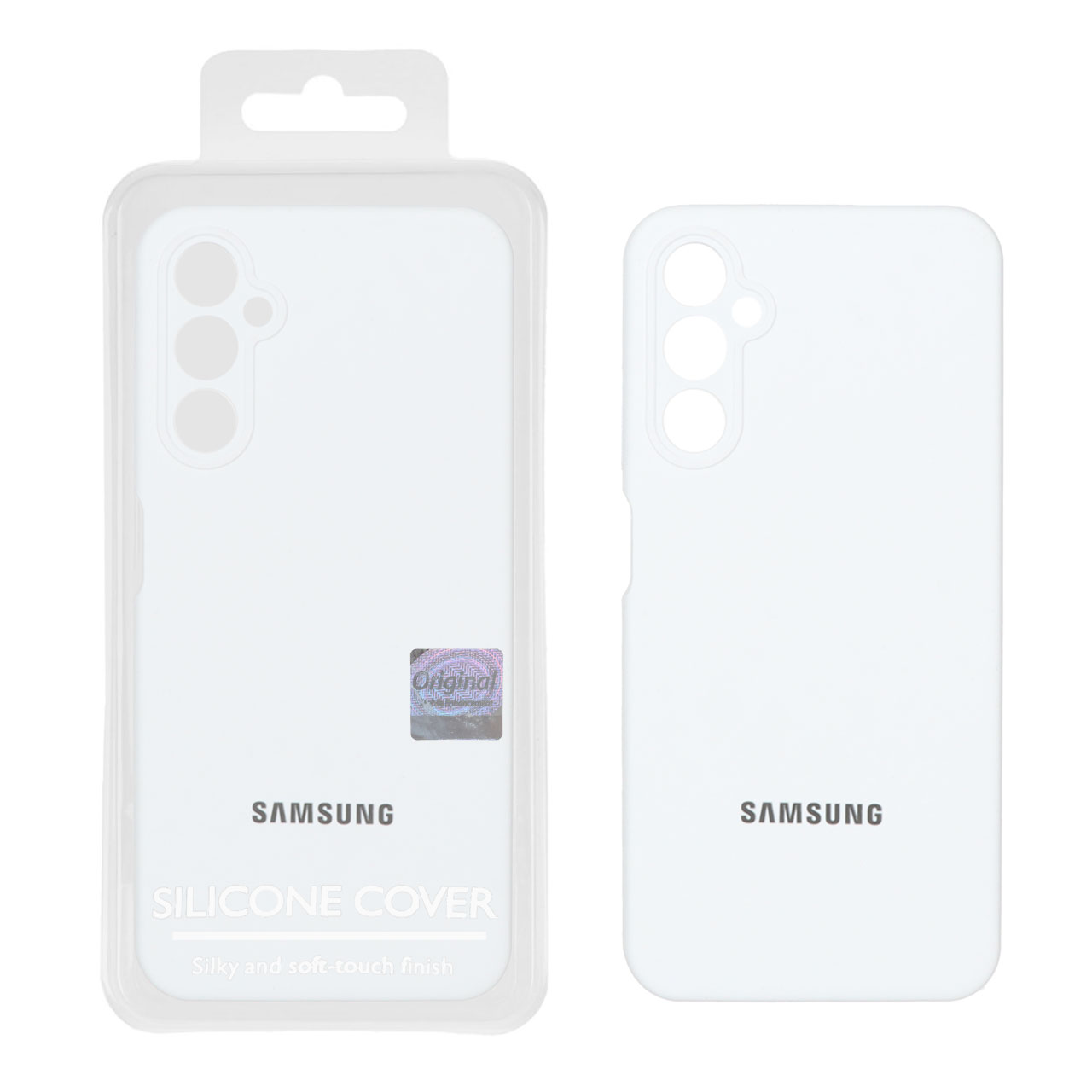 قاب سیلیکونی پاک کنی اورجینال Master Quality مدل Samsung Galaxy A05s / M14 4G / F14 4G - سفید (پک دار) - اسپه کالا قاب سیلیکونی پاک کنی اورجینال Master Quality مدل Samsung Galaxy A05s / M14 4G / F14 4G - سفید (پک دار) - تصویر 1
