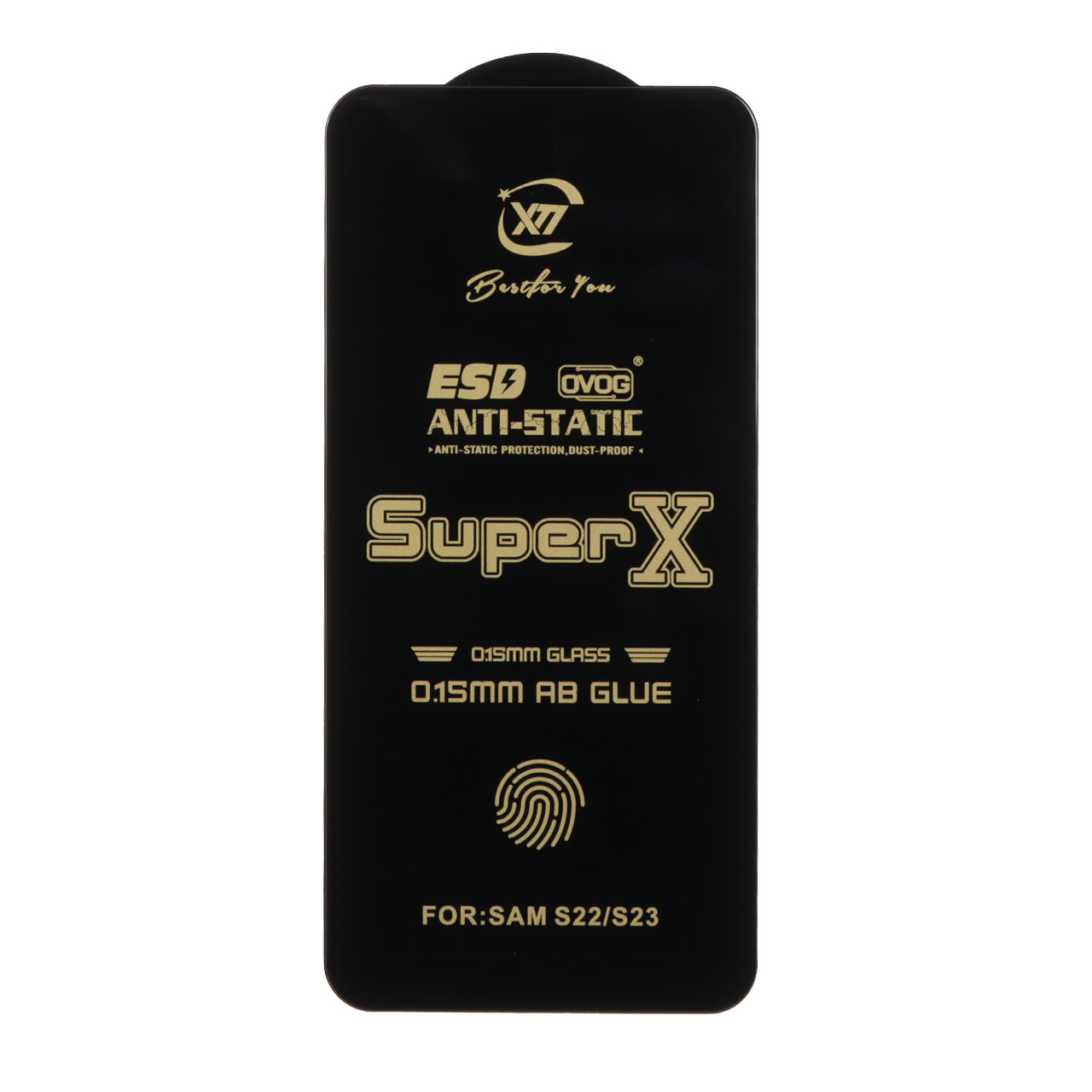 محافظ صفحه نمایش آنتی استاتیک Full Cover Super X مدل Samsung Galaxy S22 / S23 - اسپه کالا محافظ صفحه نمایش آنتی استاتیک Full Cover Super X مدل Samsung Galaxy S22 / S23 - تصویر 1