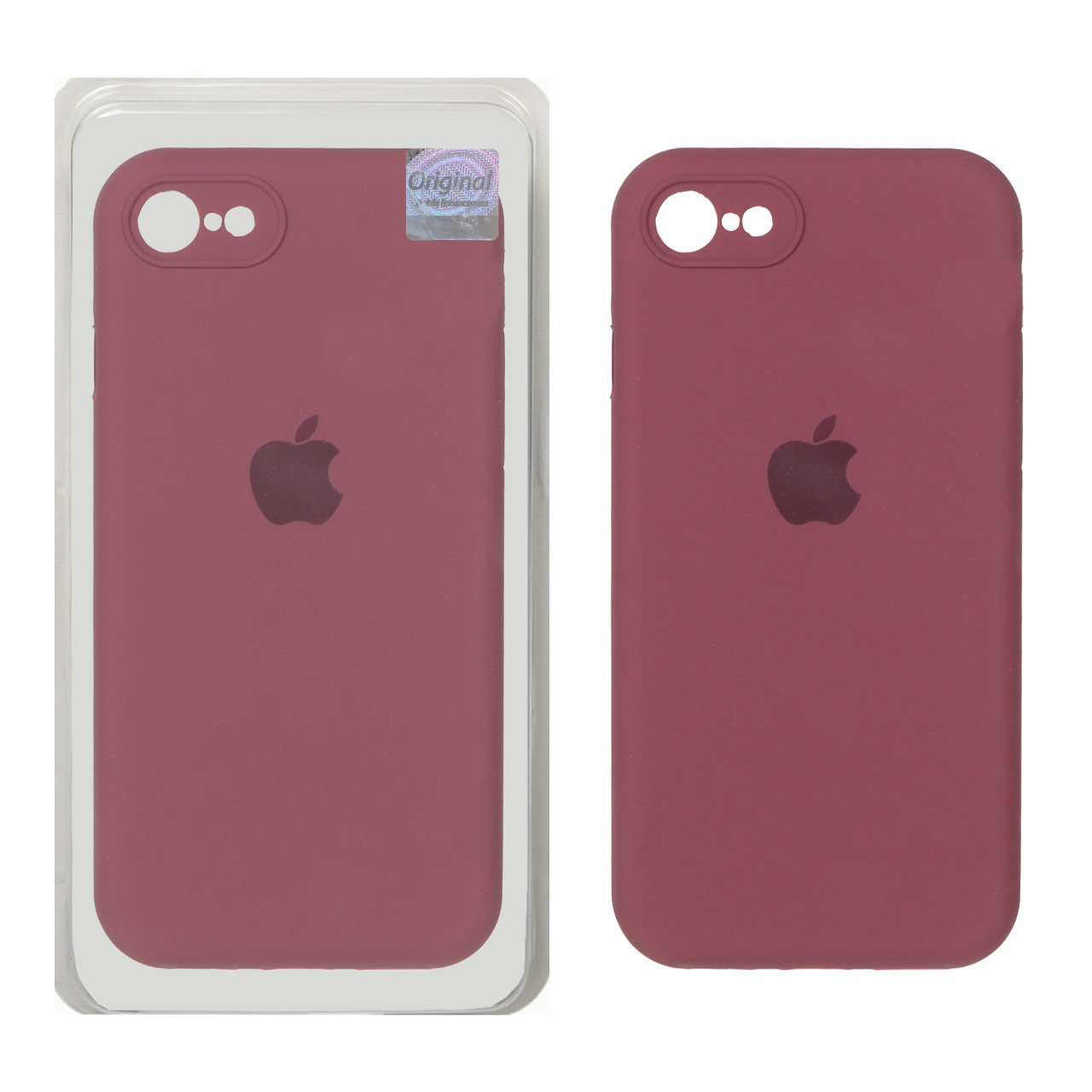 قاب سیلیکونی پاک کنی اورجینال Master Quality مدل Apple iPhone 7 / iPhone 8 / iPhone SE (2020) - زرشکی (پک دار) - اسپه کالا قاب سیلیکونی پاک کنی اورجینال Master Quality مدل Apple iPhone 7 / iPhone 8 / iPhone SE (2020) - زرشکی (پک دار) - تصویر 1