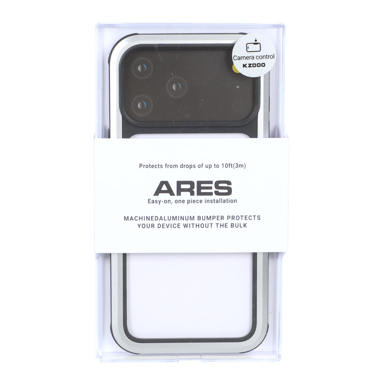 قاب Original KDoo ARES مدل Apple iPhone 17 Pro Max - نقره ای (پک دار) - اسپه کالا قاب Original KDoo ARES مدل Apple iPhone 17 Pro Max - نقره ای (پک دار) - تصویر 1