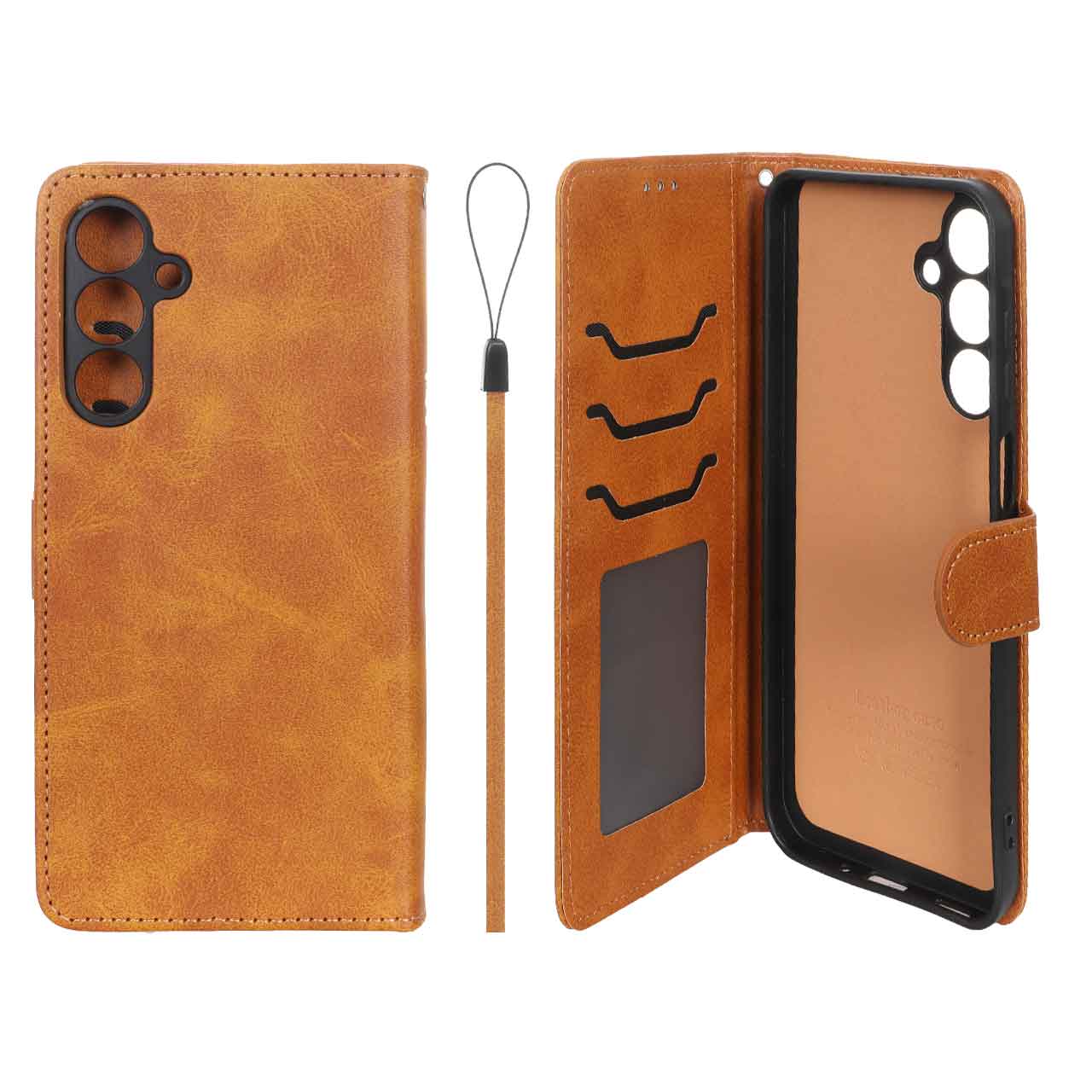 کیف موبایل مگنتی درجه یک داخل خز MNC Plus مدل Samsung Galaxy A16 - عسلی - اسپه کالا کیف موبایل مگنتی درجه یک داخل خز MNC Plus مدل Samsung Galaxy A16 - عسلی - تصویر 1