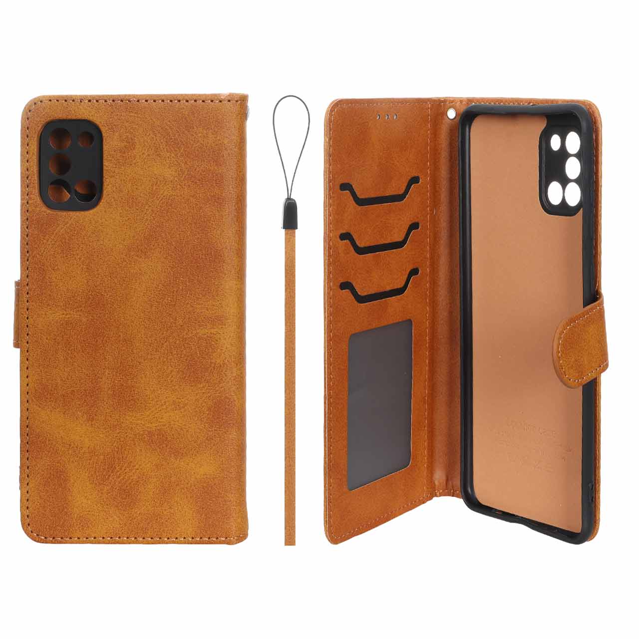 کیف موبایل مگنتی درجه یک داخل خز MNC Plus مدل Samsung Galaxy A31 - عسلی - اسپه کالا کیف موبایل مگنتی درجه یک داخل خز MNC Plus مدل Samsung Galaxy A31 - عسلی - تصویر 1