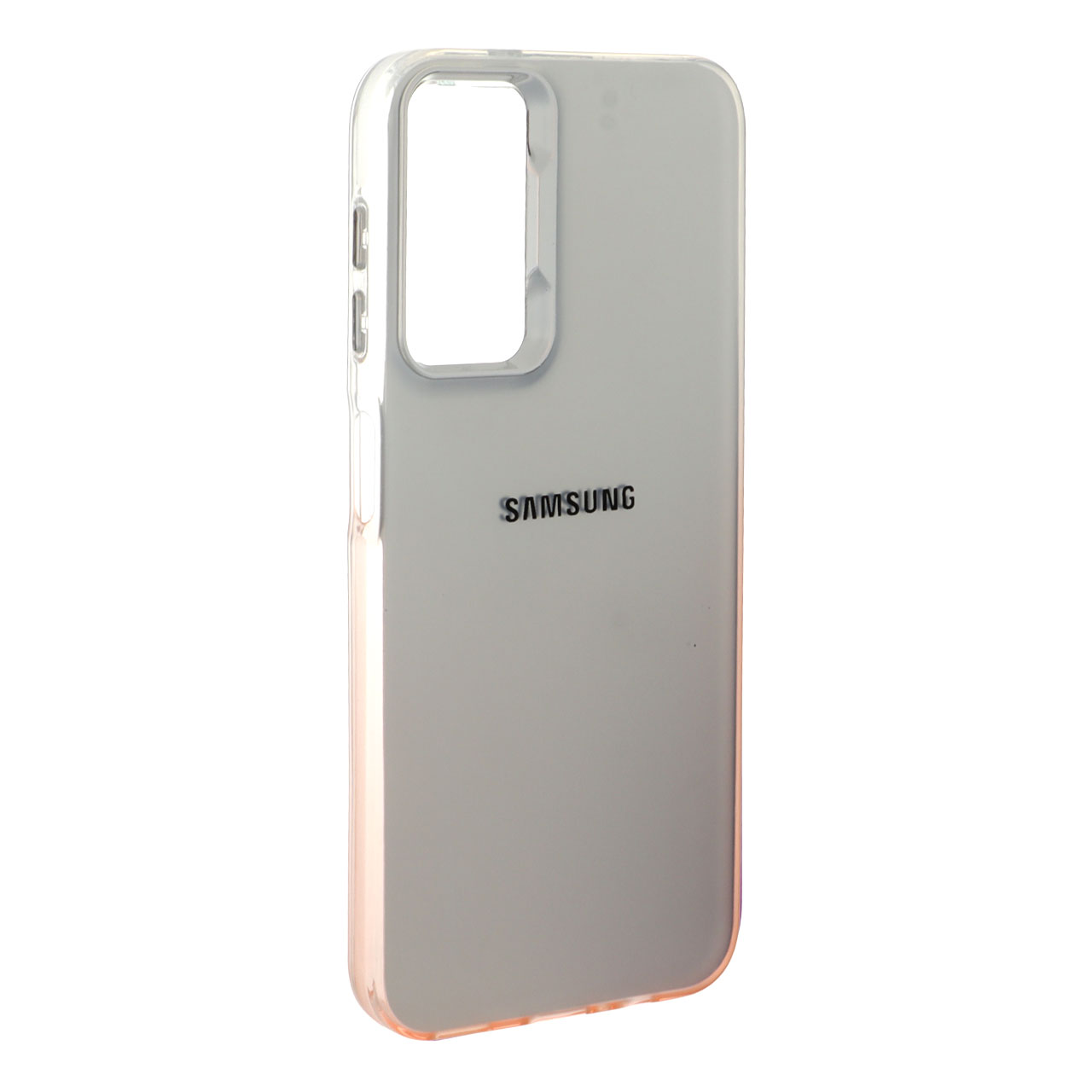 قاب SO COOL لنز متال لوگودار دور رنگی Samsung Galaxy A14 - شفاف نارنجی - اسپه کالا قاب SO COOL لنز متال لوگودار دور رنگی Samsung Galaxy A14 - شفاف نارنجی - تصویر 1