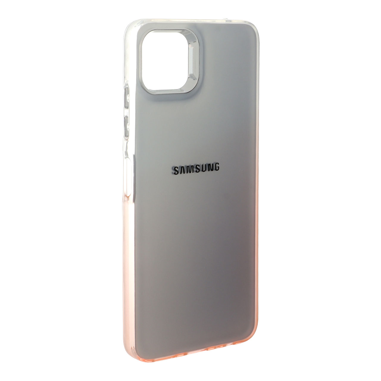 قاب SO COOL لنز متال لوگودار دور رنگی Samsung Galaxy A22 5G - شفاف نارنجی - اسپه کالا قاب SO COOL لنز متال لوگودار دور رنگی Samsung Galaxy A22 5G - شفاف نارنجی - تصویر 1