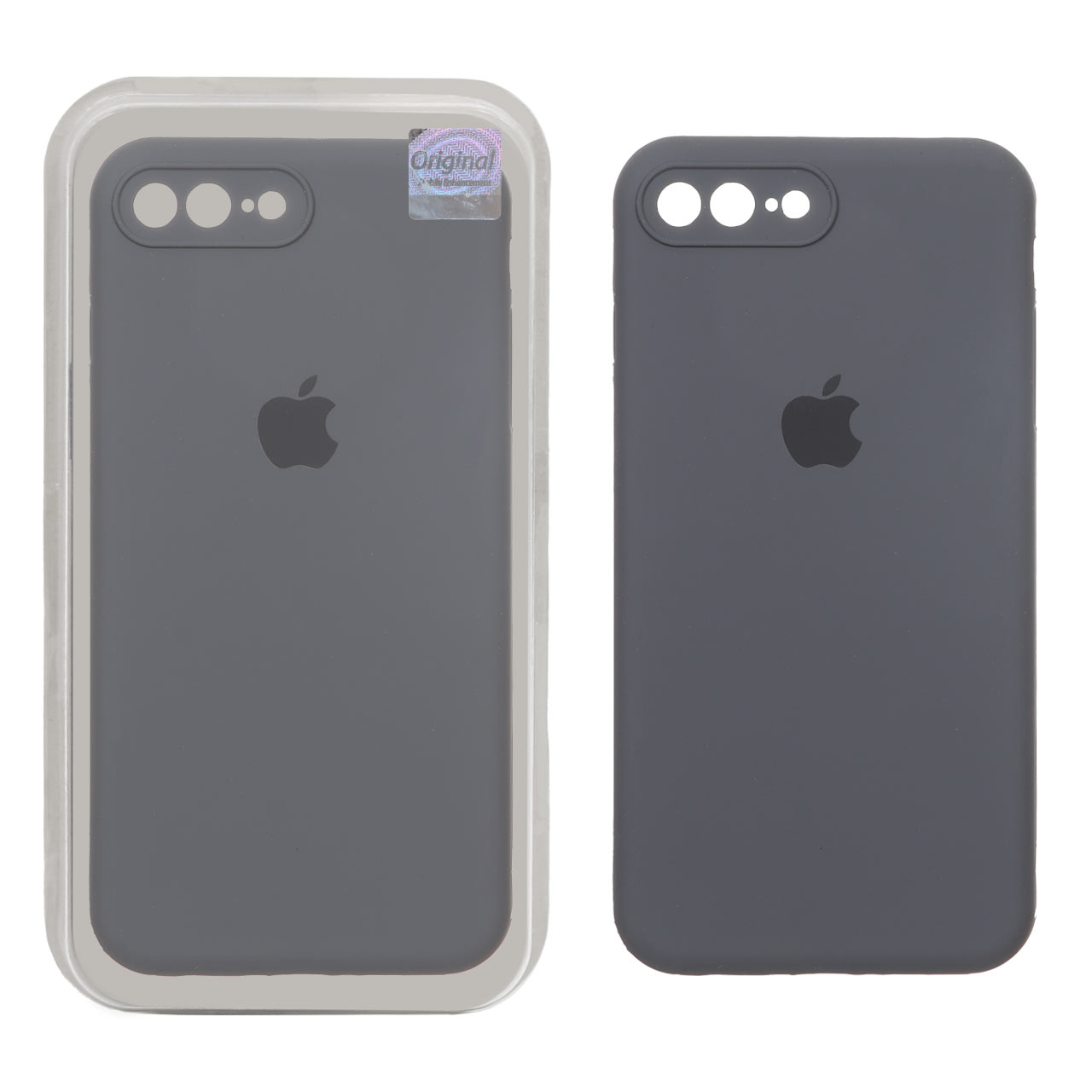 قاب سیلیکونی پاک کنی اورجینال Master Quality مدل Apple iPhone 7 Plus / iPhone 8 Plus - خاکستری (پک دار) - اسپه کالا قاب سیلیکونی پاک کنی اورجینال Master Quality مدل Apple iPhone 7 Plus / iPhone 8 Plus - خاکستری (پک دار) - تصویر 1