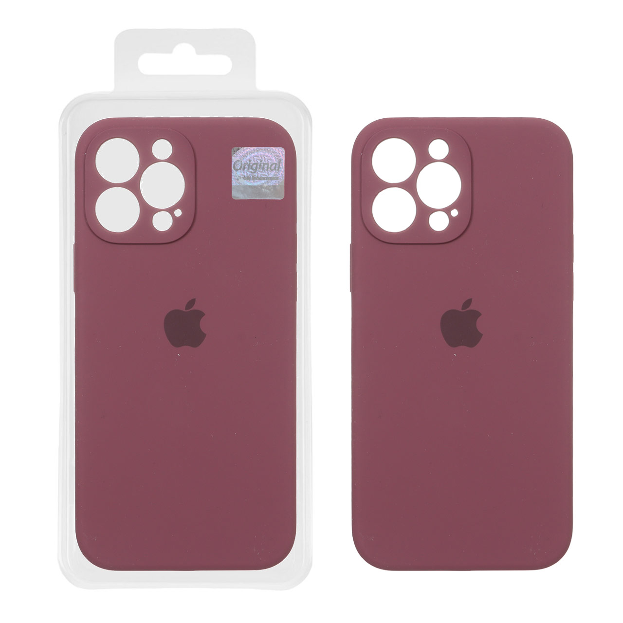 قاب سیلیکونی پاک کنی اورجینال Master Quality مدل Apple iPhone 13 Pro Max - زرشکی (پک دار) - اسپه کالا قاب سیلیکونی پاک کنی اورجینال Master Quality مدل Apple iPhone 13 Pro Max - زرشکی (پک دار) - تصویر 1