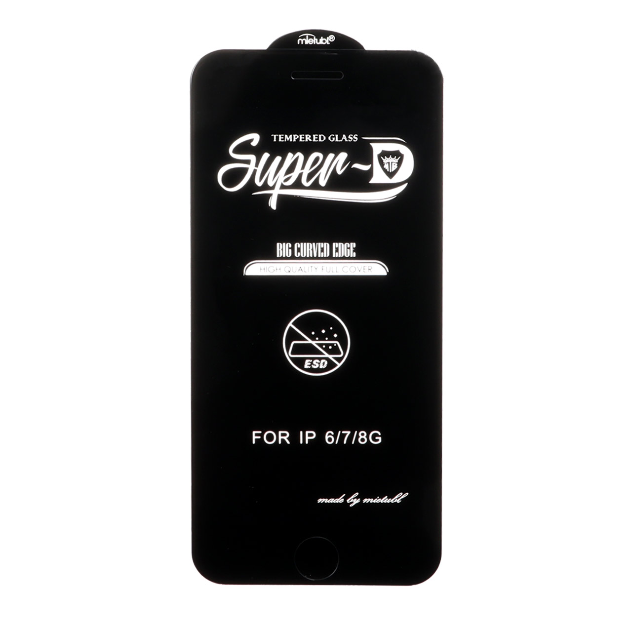 محافظ صفحه نمایش شیشه ای Apple iPhone 6 / iPhone 7 / iPhone 8 / iPhone SE (2020) / SE - Full Cover Super D Mietubl - ESD - مشکی (بدون پک) - NTC ORG - اسپه کالا محافظ صفحه نمایش شیشه ای Apple iPhone 6 / iPhone 7 / iPhone 8 / iPhone SE (2020) / SE - Full Cover Super D Mietubl - ESD - مشکی (بدون پک) - NTC ORG - تصویر 1