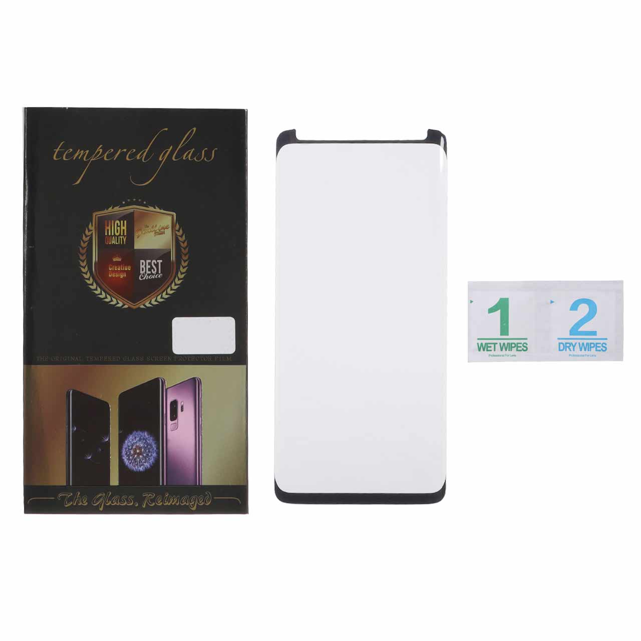 محافظ صفحه نمایش شیشه ای Full Cover 9H Tempered مدل Samsung Galaxy S8 Plus / S9 Plus (پک دار) - اسپه کالا محافظ صفحه نمایش شیشه ای Full Cover 9H Tempered مدل Samsung Galaxy S8 Plus / S9 Plus (پک دار) - تصویر 1