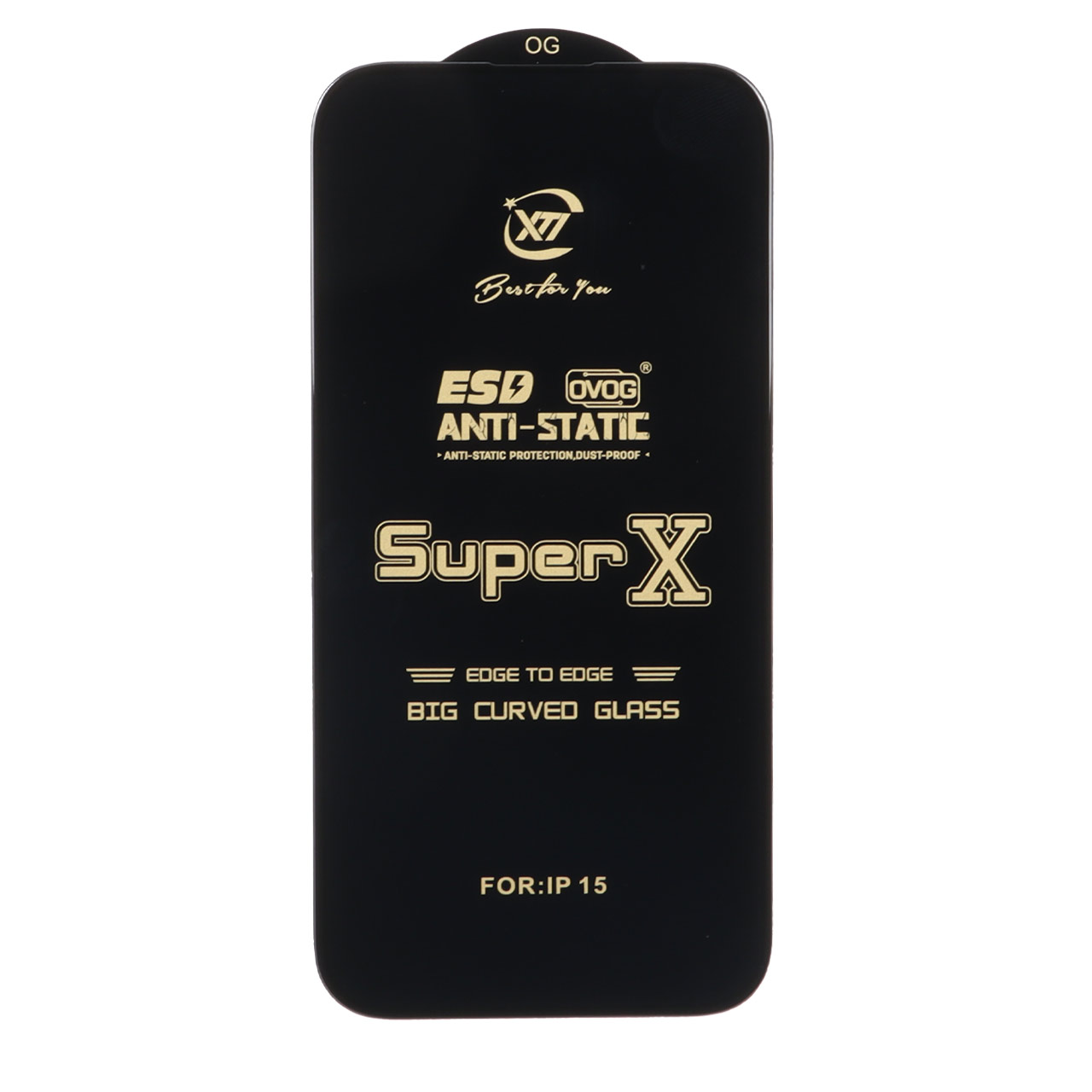 محافظ صفحه نمایش آنتی استاتیک Full Cover Super X مدل Apple iPhone 16 / iPhone 15 / iPhone 14 Pro - اسپه کالا محافظ صفحه نمایش آنتی استاتیک Full Cover Super X مدل Apple iPhone 16 / iPhone 15 / iPhone 14 Pro - تصویر 1