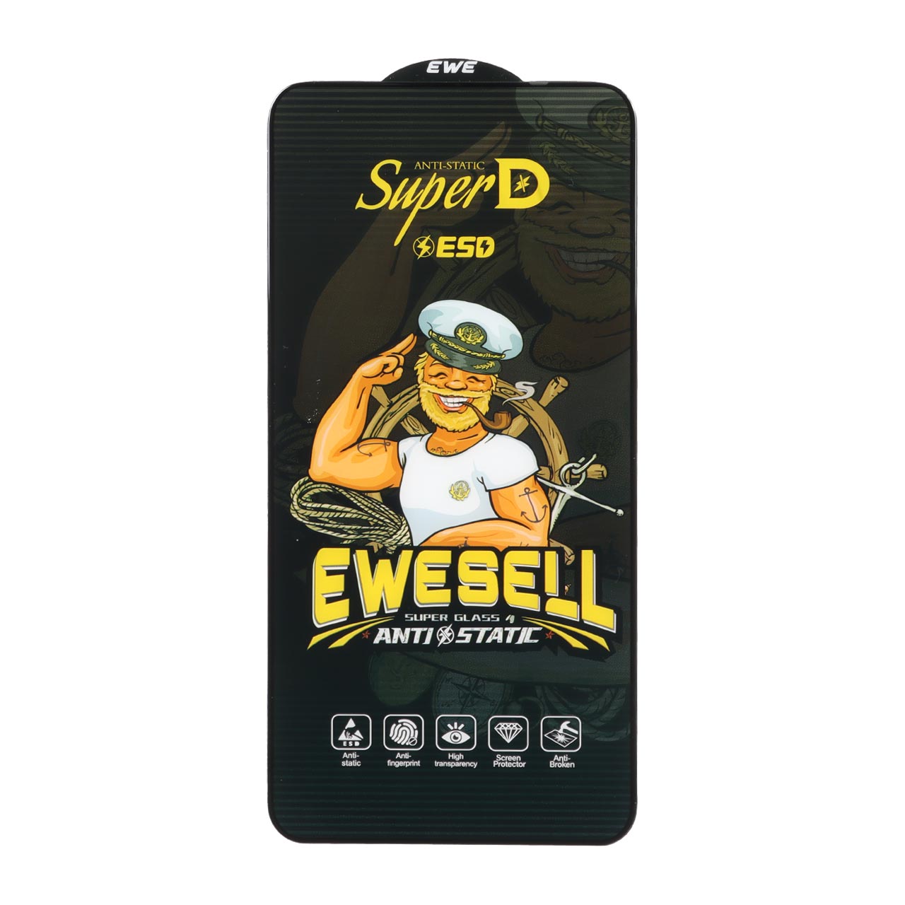 محافظ صفحه نمایش شیشه ای Full Cover Super D Esd Ewesell مدل Xiaomi Redmi 15 / Poco M7 4G - اسپه کالا محافظ صفحه نمایش شیشه ای Full Cover Super D Esd Ewesell مدل Xiaomi Redmi 15 / Poco M7 4G - تصویر 1