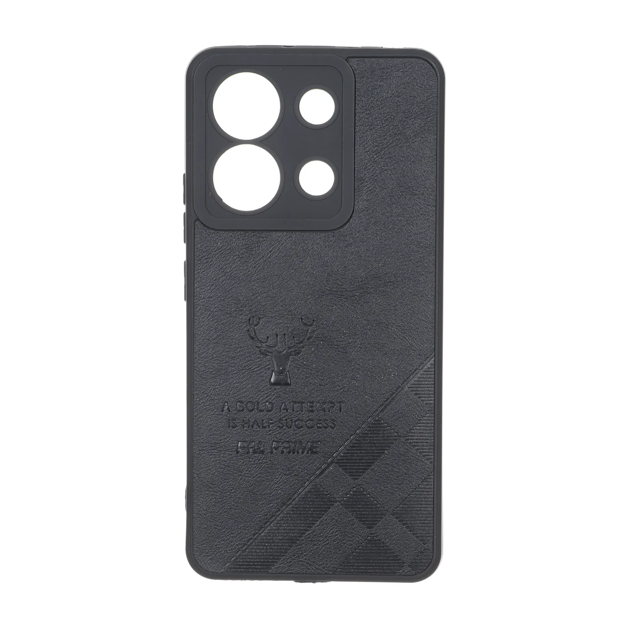 قاب طرح چرم گوزنی Pal Prime مدل Xiaomi Redmi Note 13 4G - مشکی - اسپه کالا قاب طرح چرم گوزنی Pal Prime مدل Xiaomi Redmi Note 13 4G - مشکی - تصویر 1