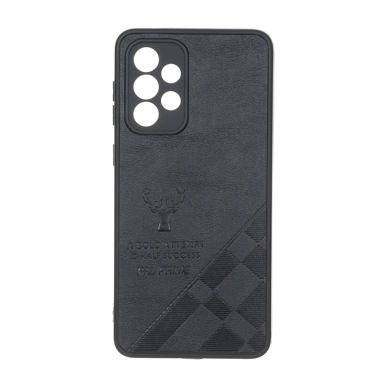 قاب طرح چرم گوزنی Pal Prime مدل Samsung Galaxy A33 - مشکی - اسپه کالا قاب طرح چرم گوزنی Pal Prime مدل Samsung Galaxy A33 - مشکی - تصویر 1