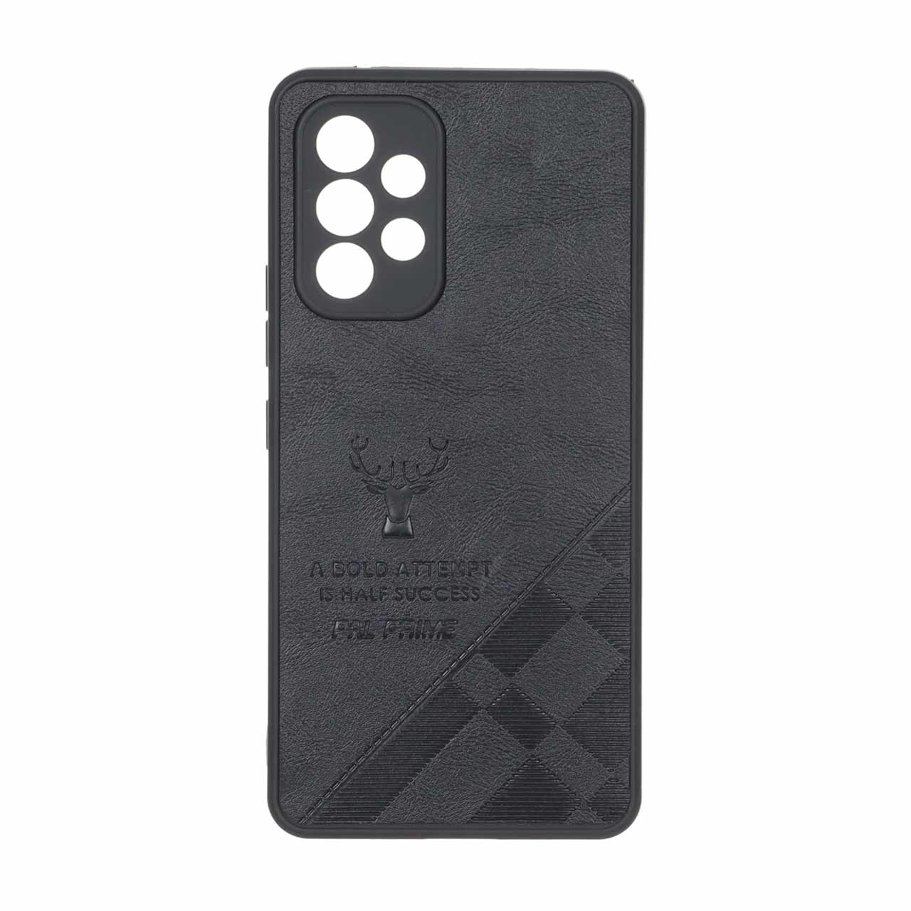 قاب طرح چرم گوزنی Pal Prime مدل Samsung Galaxy A53 - مشکی - اسپه کالا قاب طرح چرم گوزنی Pal Prime مدل Samsung Galaxy A53 - مشکی - تصویر 1