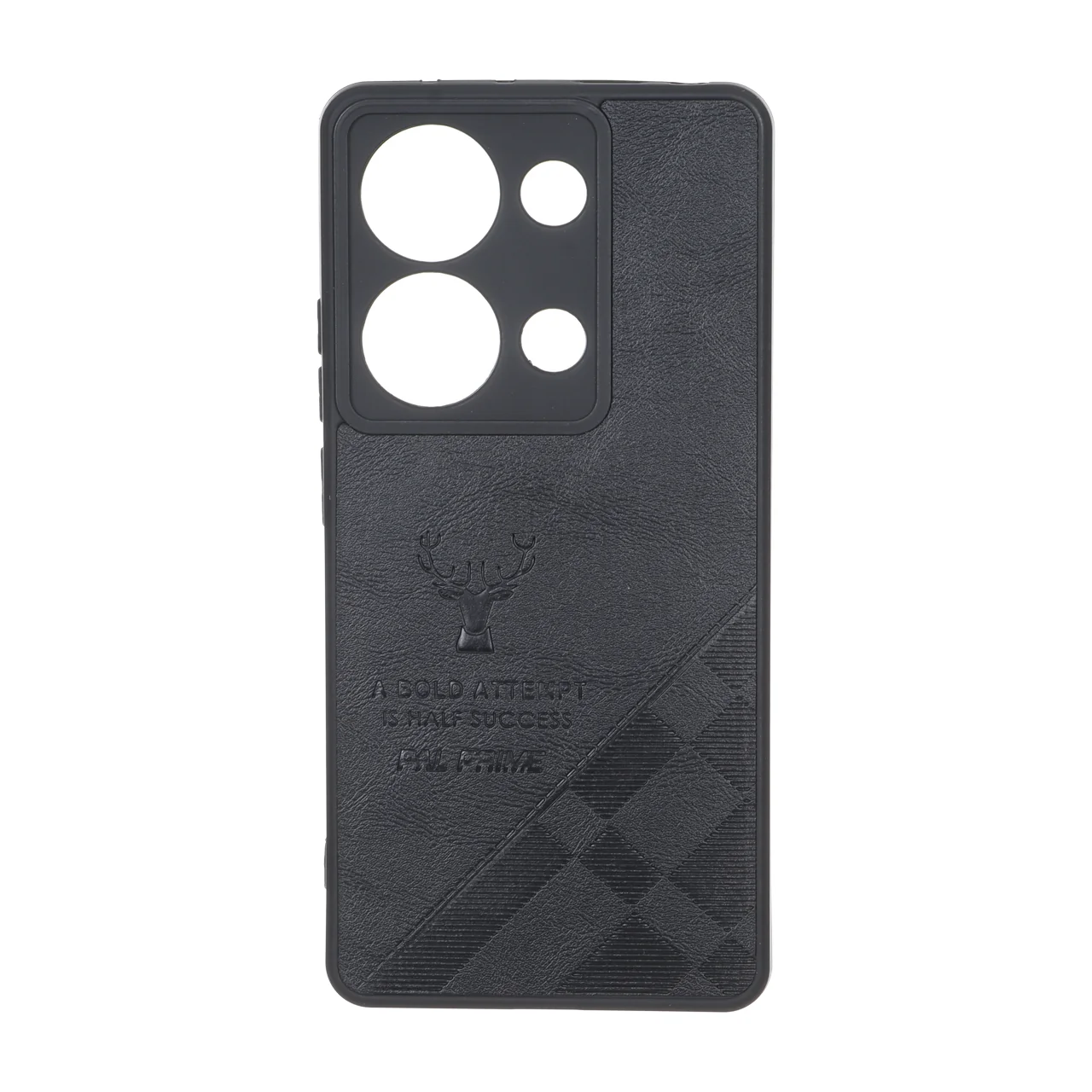 قاب طرح چرم گوزنی Pal Prime مدل Xiaomi Redmi Note 14S / Note 13 Pro 4G / Poco M6 Pro 4G - مشکی - اسپه کالا قاب طرح چرم گوزنی Pal Prime مدل Xiaomi Redmi Note 14S / Note 13 Pro 4G / Poco M6 Pro 4G - مشکی - تصویر 1