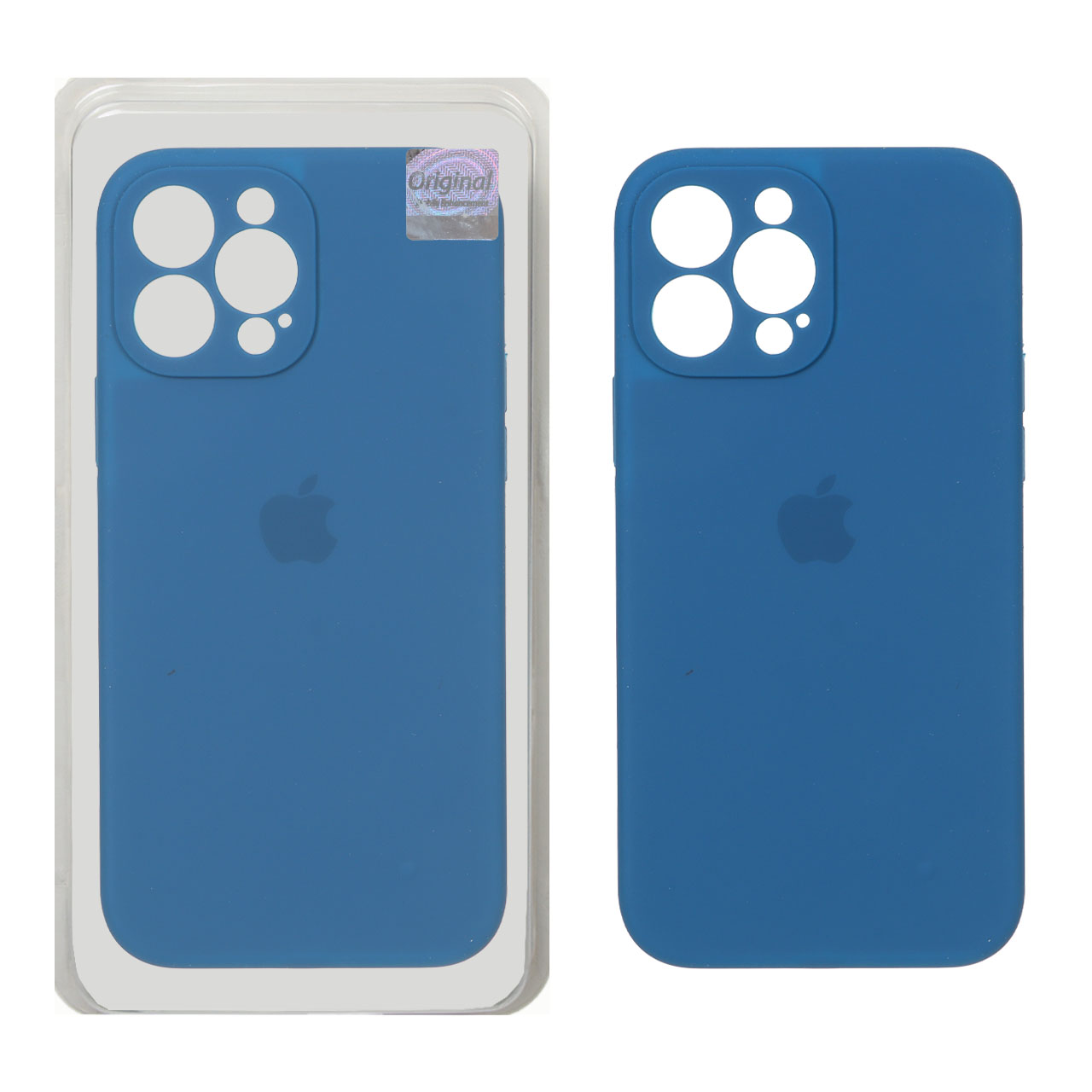 قاب سیلیکونی پاک کنی اورجینال Master Quality مدل Apple iPhone 13 Pro Max - آبی کاربنی (پک دار) - اسپه کالا قاب سیلیکونی پاک کنی اورجینال Master Quality مدل Apple iPhone 13 Pro Max - آبی کاربنی (پک دار) - تصویر 1