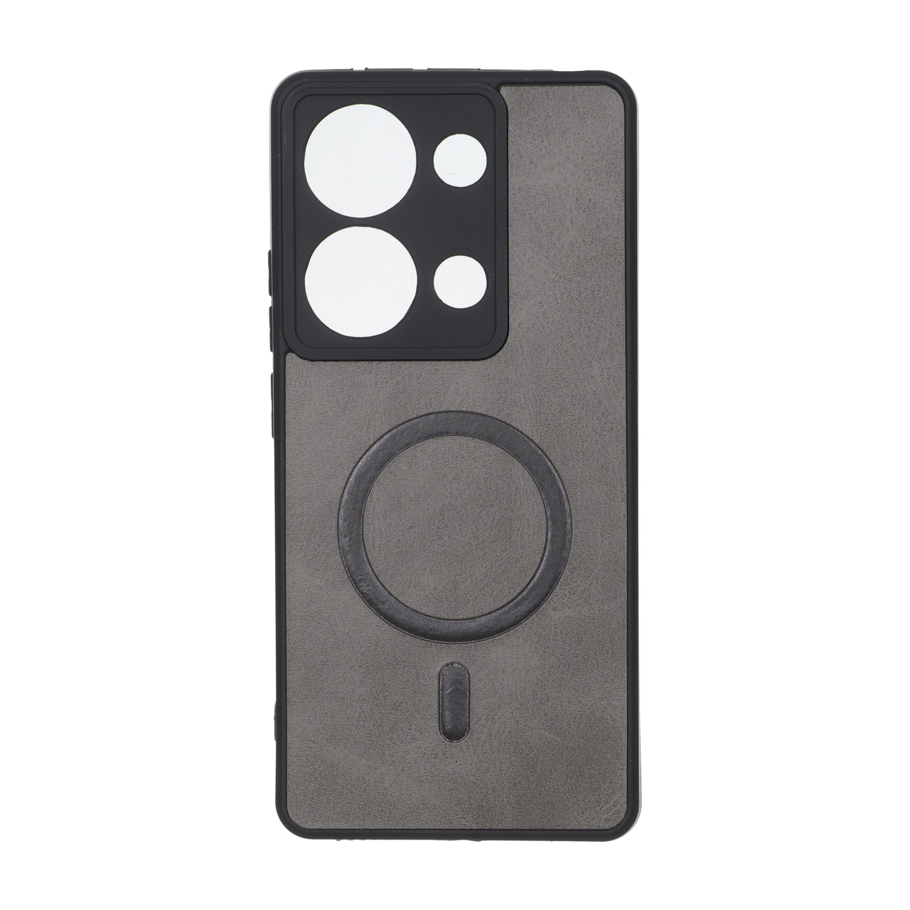قاب چرمی طرح مگ سیف محافظ لنزدار Xiaomi Redmi Note 14S / Note 13 Pro 4G / M6 Pro 4G - خاکستری - اسپه کالا قاب چرمی طرح مگ سیف محافظ لنزدار Xiaomi Redmi Note 14S / Note 13 Pro 4G / M6 Pro 4G - خاکستری - تصویر 1