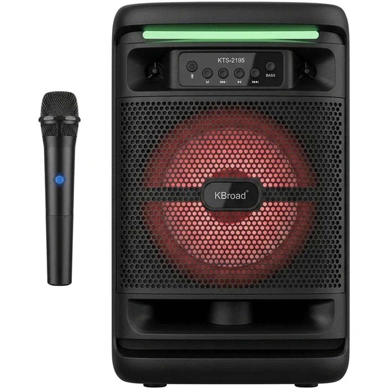 اسپیکر بی سیم BIG SOUND مدل KTS-2195 - مشکی - ASP (گارانتی شش ماهه آروین سپهر) - اسپه کالا اسپیکر بی سیم BIG SOUND مدل KTS-2195 - مشکی - ASP (گارانتی شش ماهه آروین سپهر) - تصویر 1