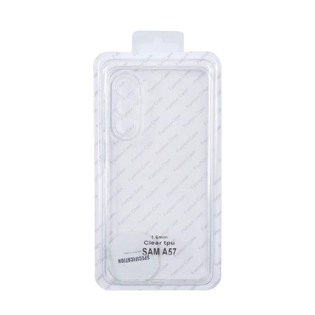 قاب ژله ای شفاف محافظ لنزدار Samsung Galaxy A57 (پک دار) - اسپه کالا قاب ژله ای شفاف محافظ لنزدار Samsung Galaxy A57 (پک دار) - تصویر 1