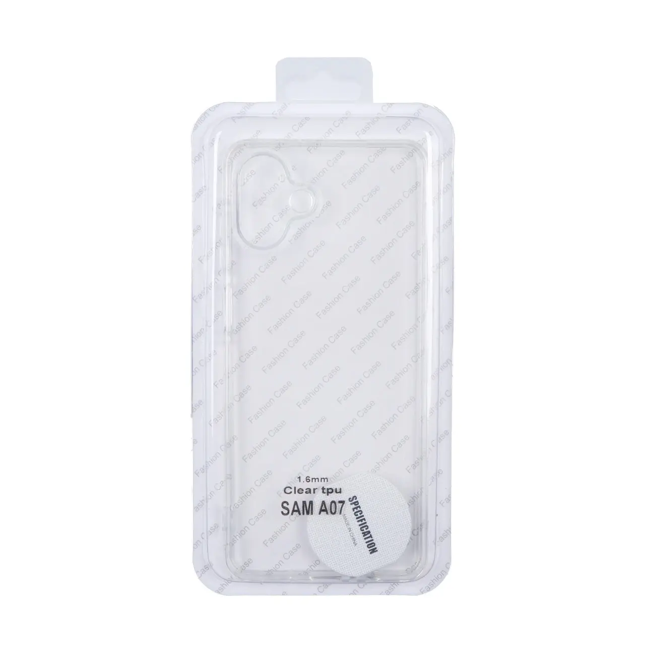 قاب ژله ای شفاف محافظ لنزدار Samsung Galaxy A07 (پک دار) - اسپه کالا قاب ژله ای شفاف محافظ لنزدار Samsung Galaxy A07 (پک دار) - تصویر 1