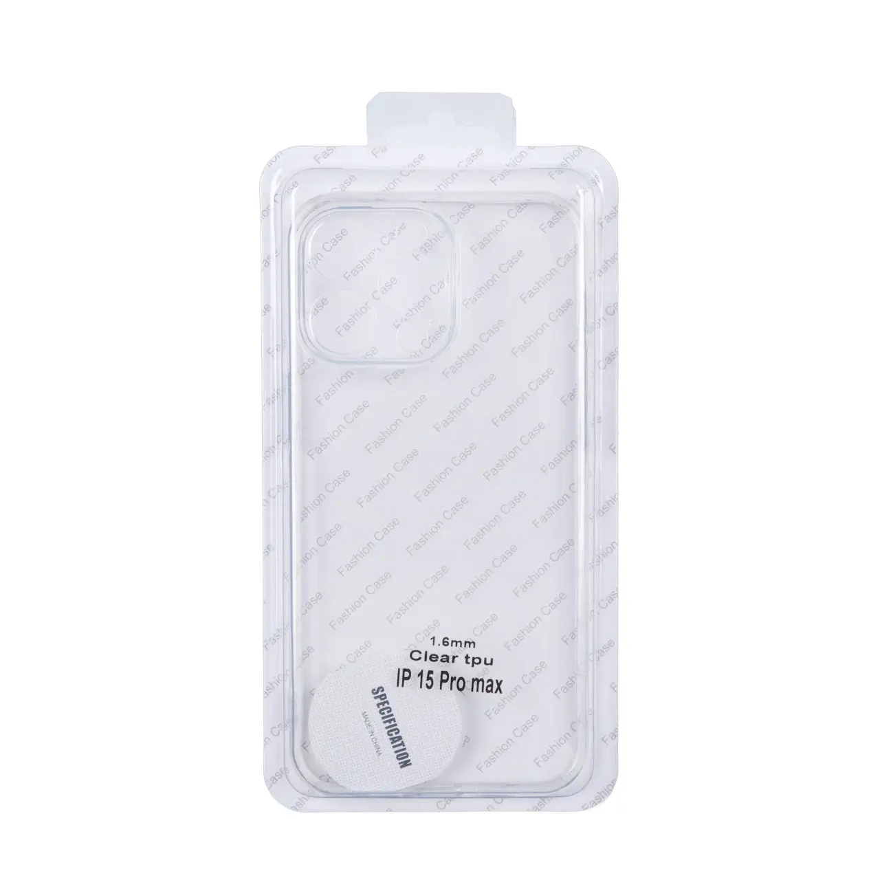 قاب ژله ای شفاف محافظ لنزدار Apple iPhone 15 Pro Max (پک دار) - اسپه کالا قاب ژله ای شفاف محافظ لنزدار Apple iPhone 15 Pro Max (پک دار) - تصویر 1