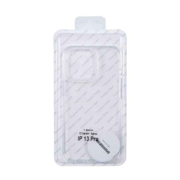قاب ژله ای شفاف محافظ لنزدار Apple iPhone 13 Pro (پک دار)