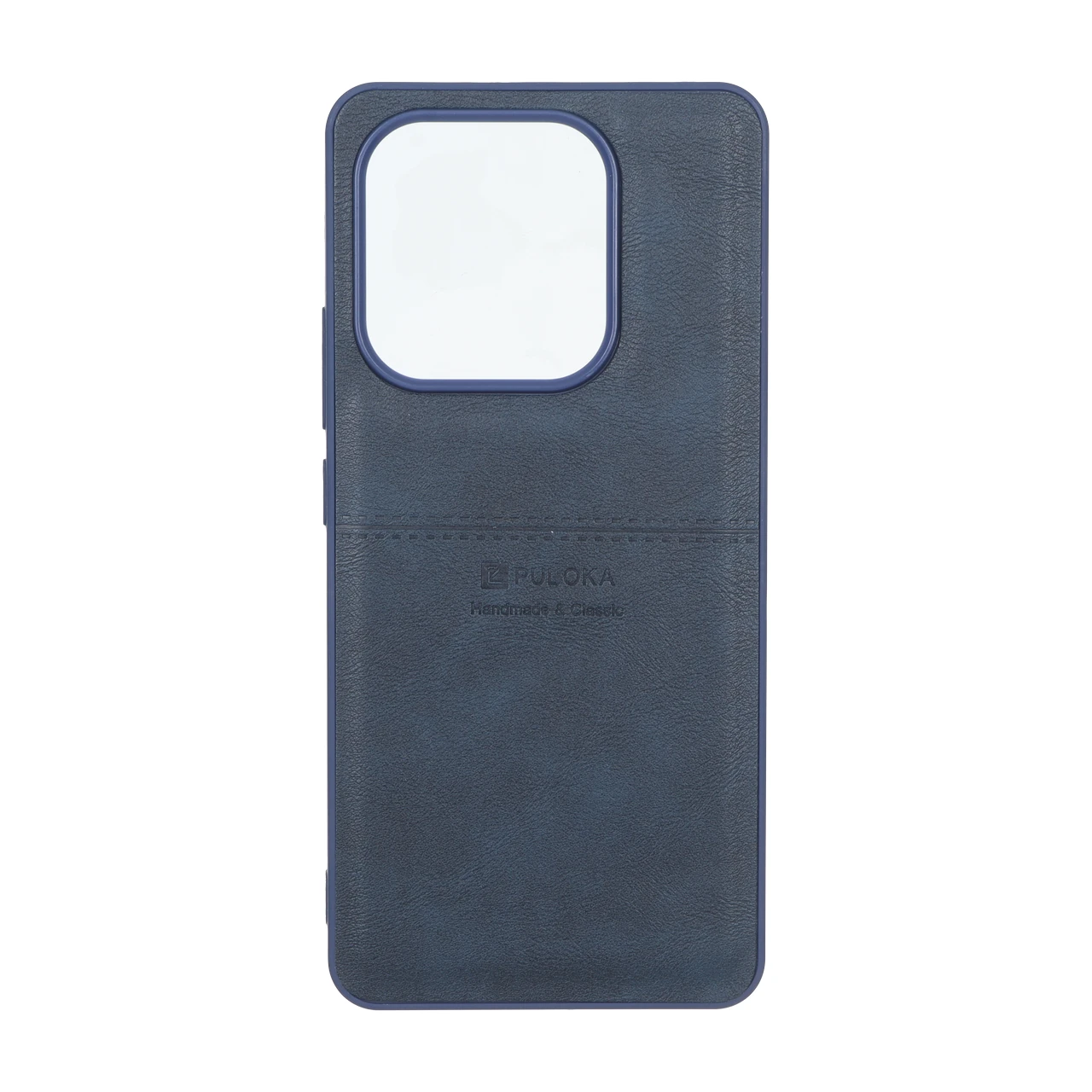 قاب طرح چرم Puloka خط دار Xiaomi Redmi Note 14 4G - سرمه ای - اسپه کالا قاب طرح چرم Puloka خط دار Xiaomi Redmi Note 14 4G - سرمه ای - تصویر 1
