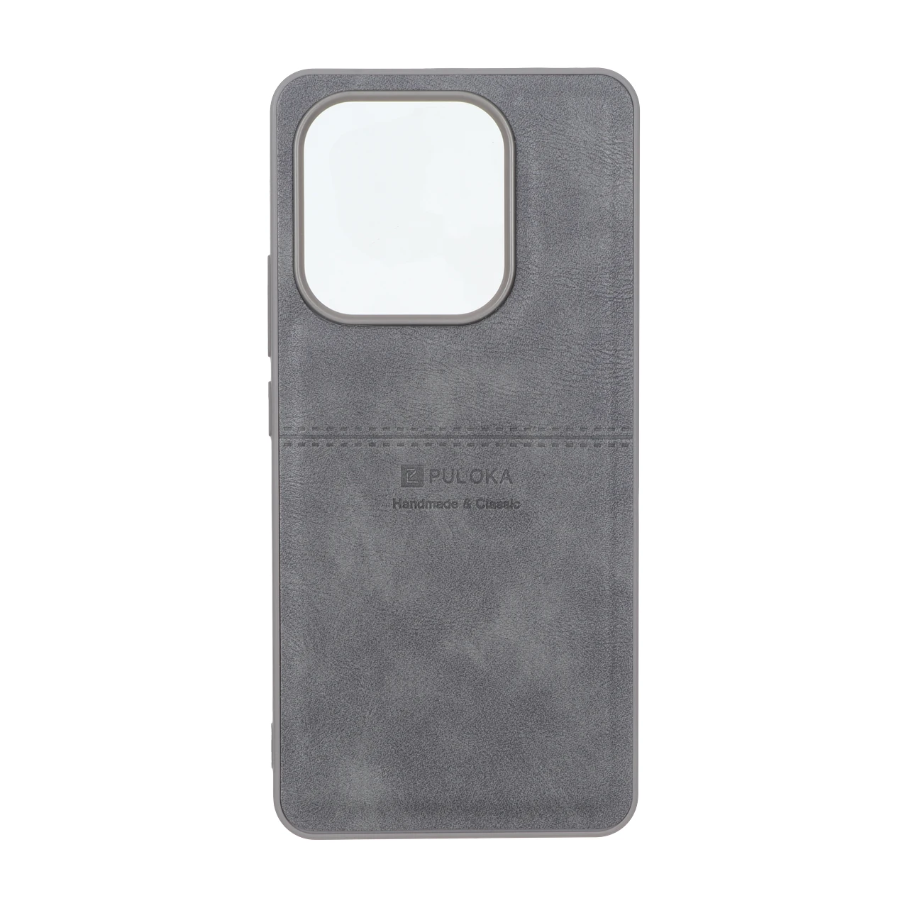 قاب طرح چرم Puloka خط دار Xiaomi Redmi Note 14 4G - خاکستری - اسپه کالا قاب طرح چرم Puloka خط دار Xiaomi Redmi Note 14 4G - خاکستری - تصویر 1