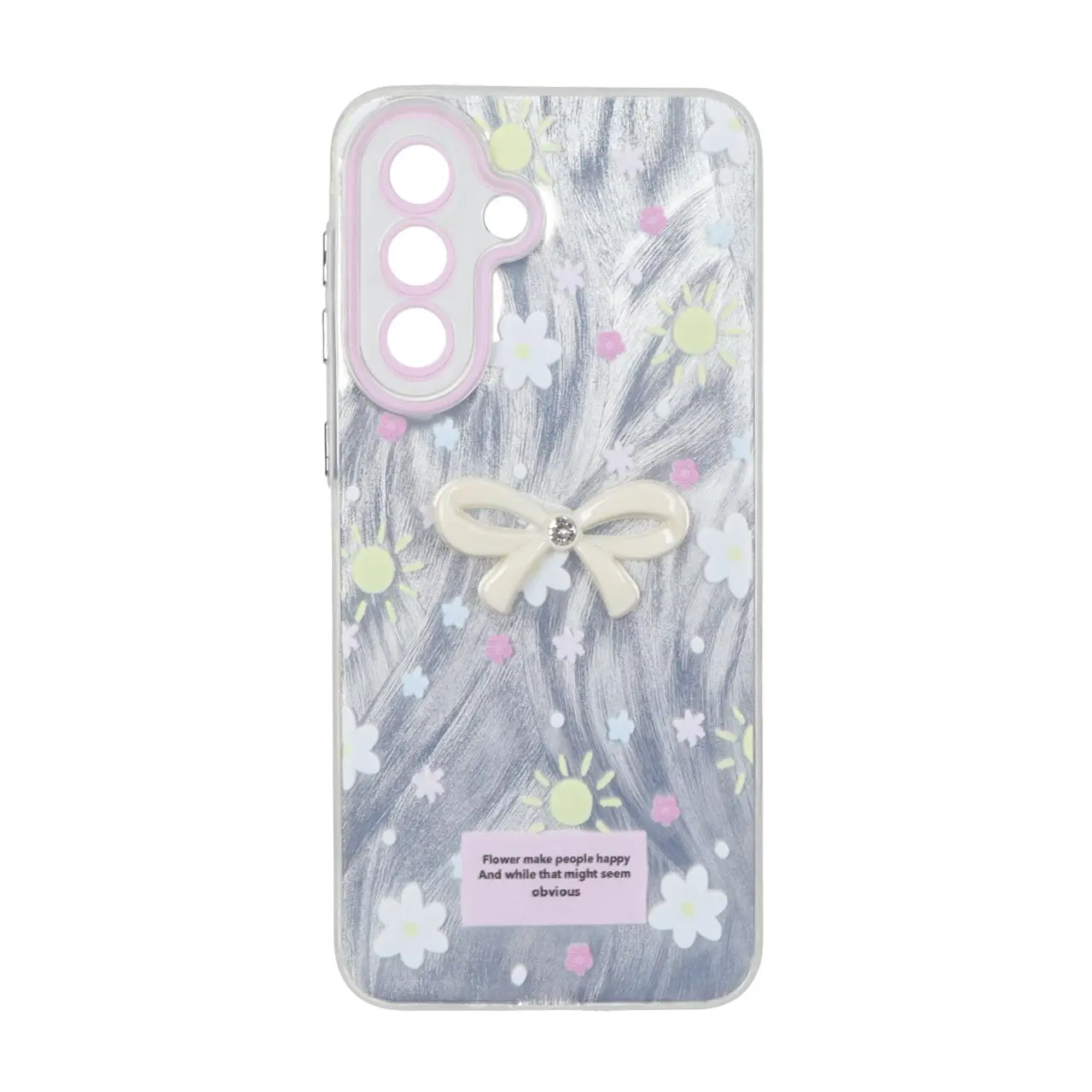 قاب اطلسی Flower پاپیون دار Samsung Galaxy A37 - طرح 118 - اسپه کالا قاب اطلسی Flower پاپیون دار Samsung Galaxy A37 - طرح 118 - تصویر 1