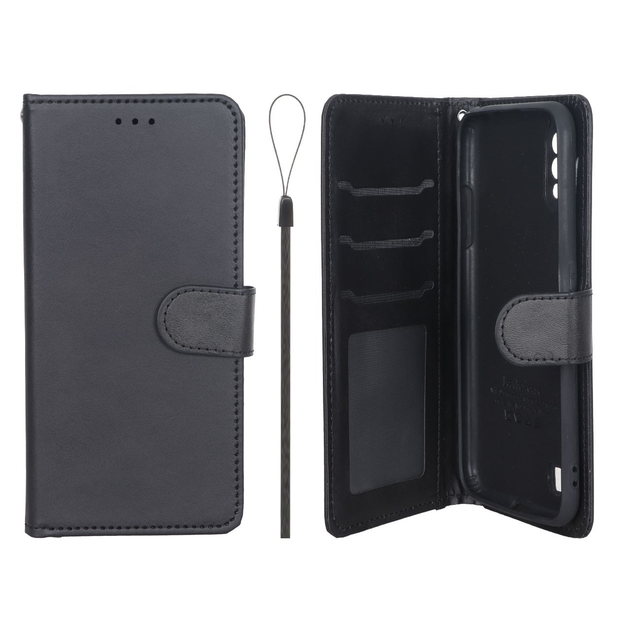 کیف موبایل مگنتی درجه یک داخل خز MNC Plus مدل Samsung Galaxy A01 / M01 - مشکی - اسپه کالا کیف موبایل مگنتی درجه یک داخل خز MNC Plus مدل Samsung Galaxy A01 / M01 - مشکی - تصویر 1