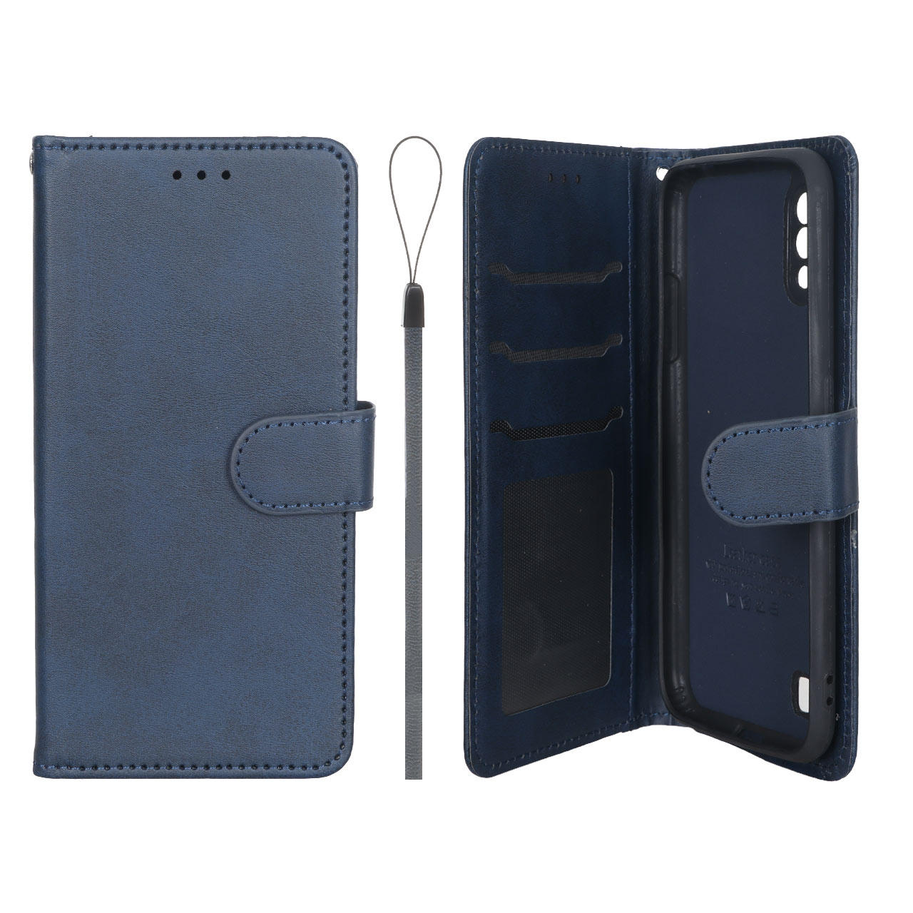 کیف موبایل مگنتی درجه یک داخل خز MNC Plus مدل Samsung Galaxy A01 / M01 - سرمه ای - اسپه کالا کیف موبایل مگنتی درجه یک داخل خز MNC Plus مدل Samsung Galaxy A01 / M01 - سرمه ای - تصویر 1