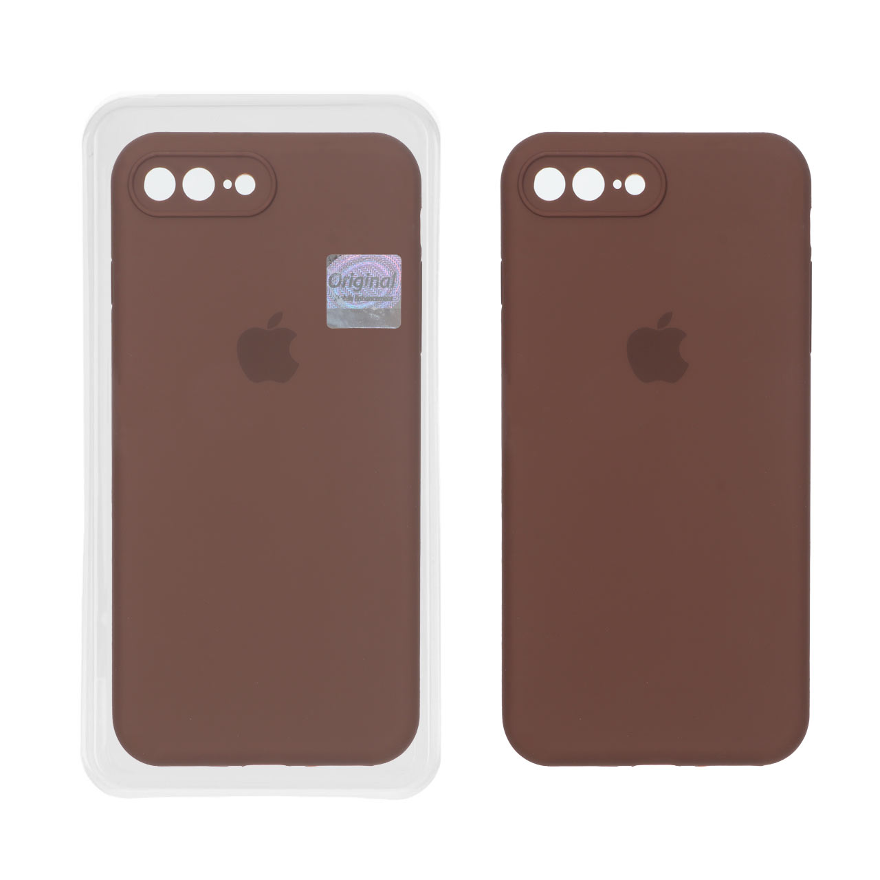 قاب سیلیکونی پاک کنی اورجینال Master Quality مدل Apple iPhone 7 Plus / iPhone 8 Plus - قهوه ای (پک دار) - اسپه کالا قاب سیلیکونی پاک کنی اورجینال Master Quality مدل Apple iPhone 7 Plus / iPhone 8 Plus - قهوه ای (پک دار) - تصویر 1